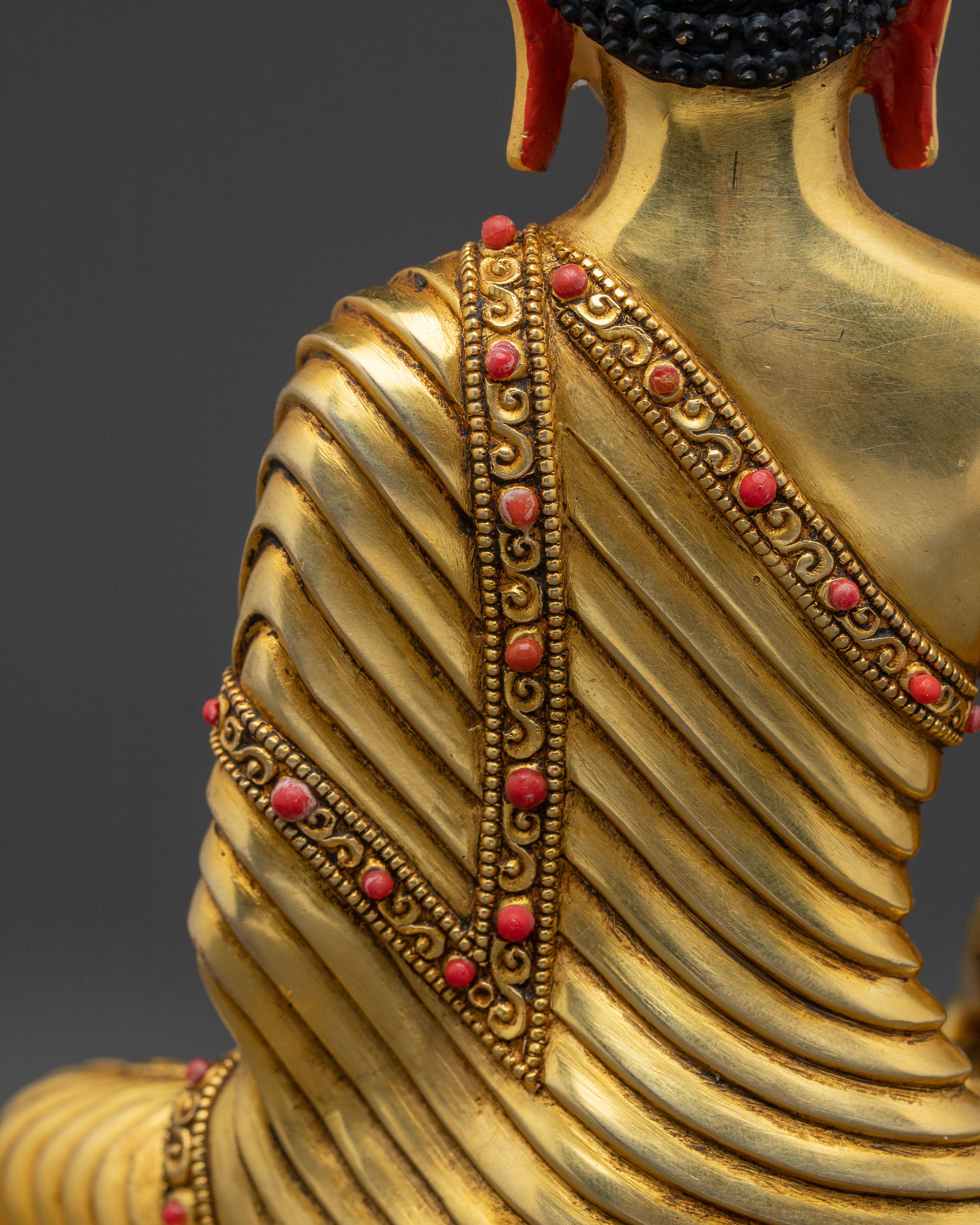Handcrafted Divine Statue of Shakyamuni Buddha - Radiant Art