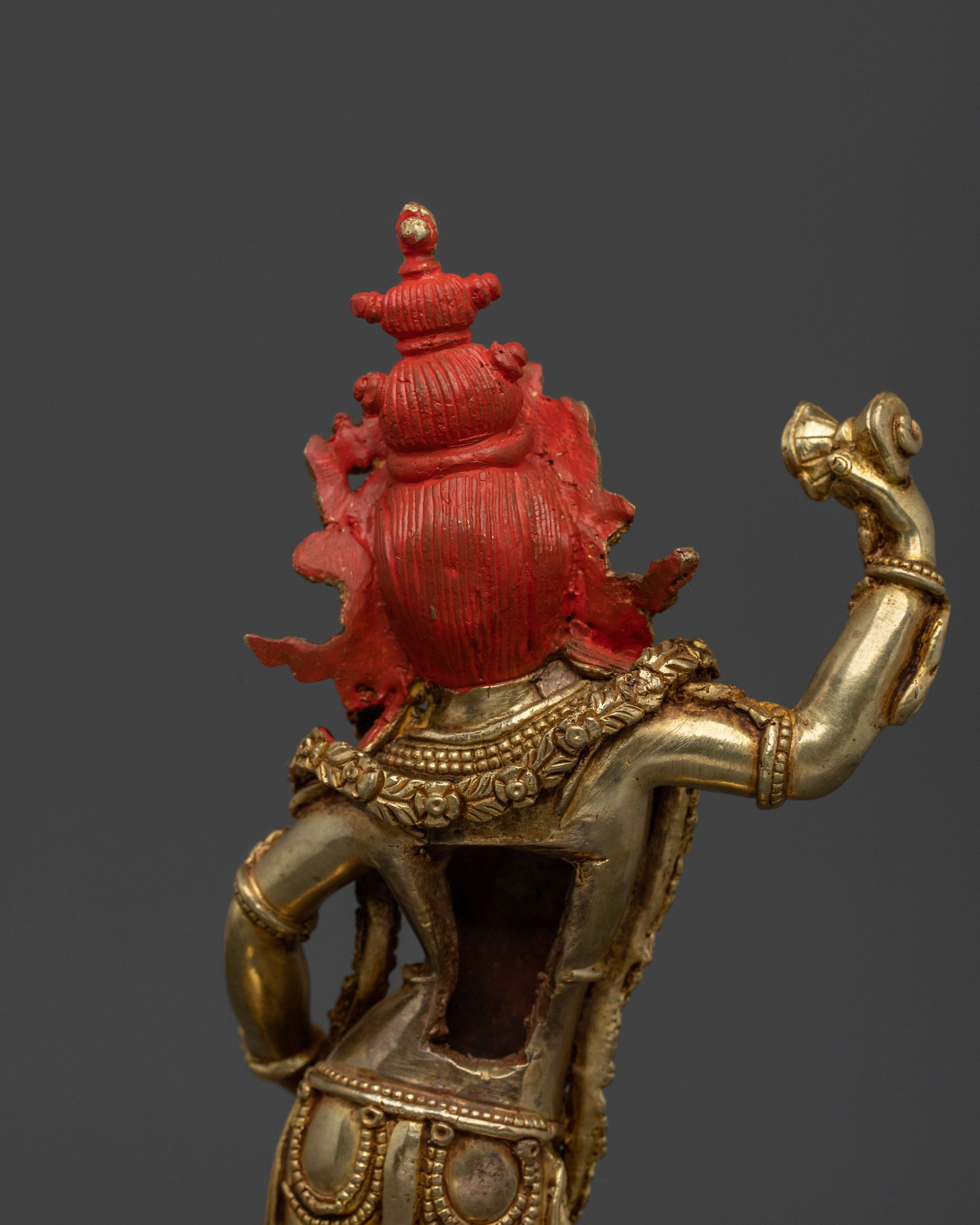 Tibetan Yeshe Tsogyal Sculpture | Altar Home Decor