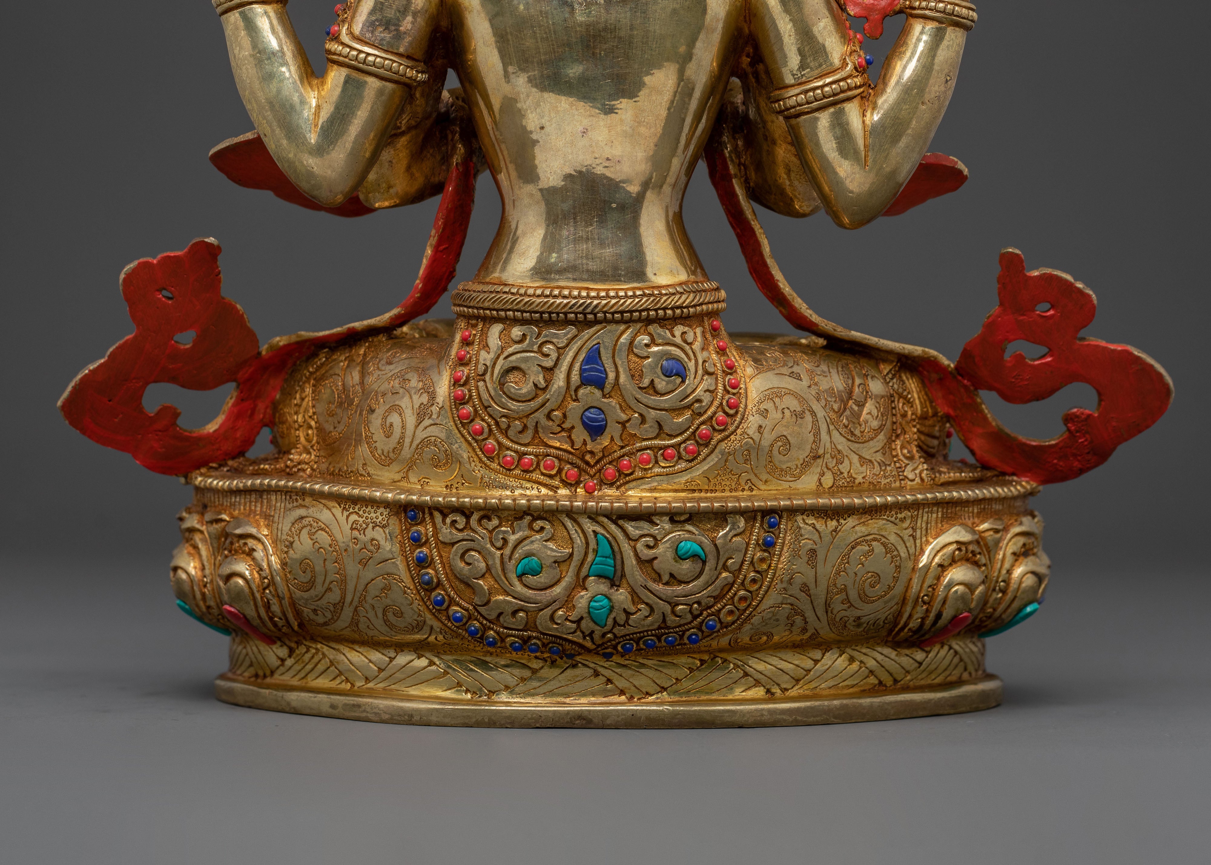 Handcrafted Chenrezig Bodhisattva Statue | Home Decor