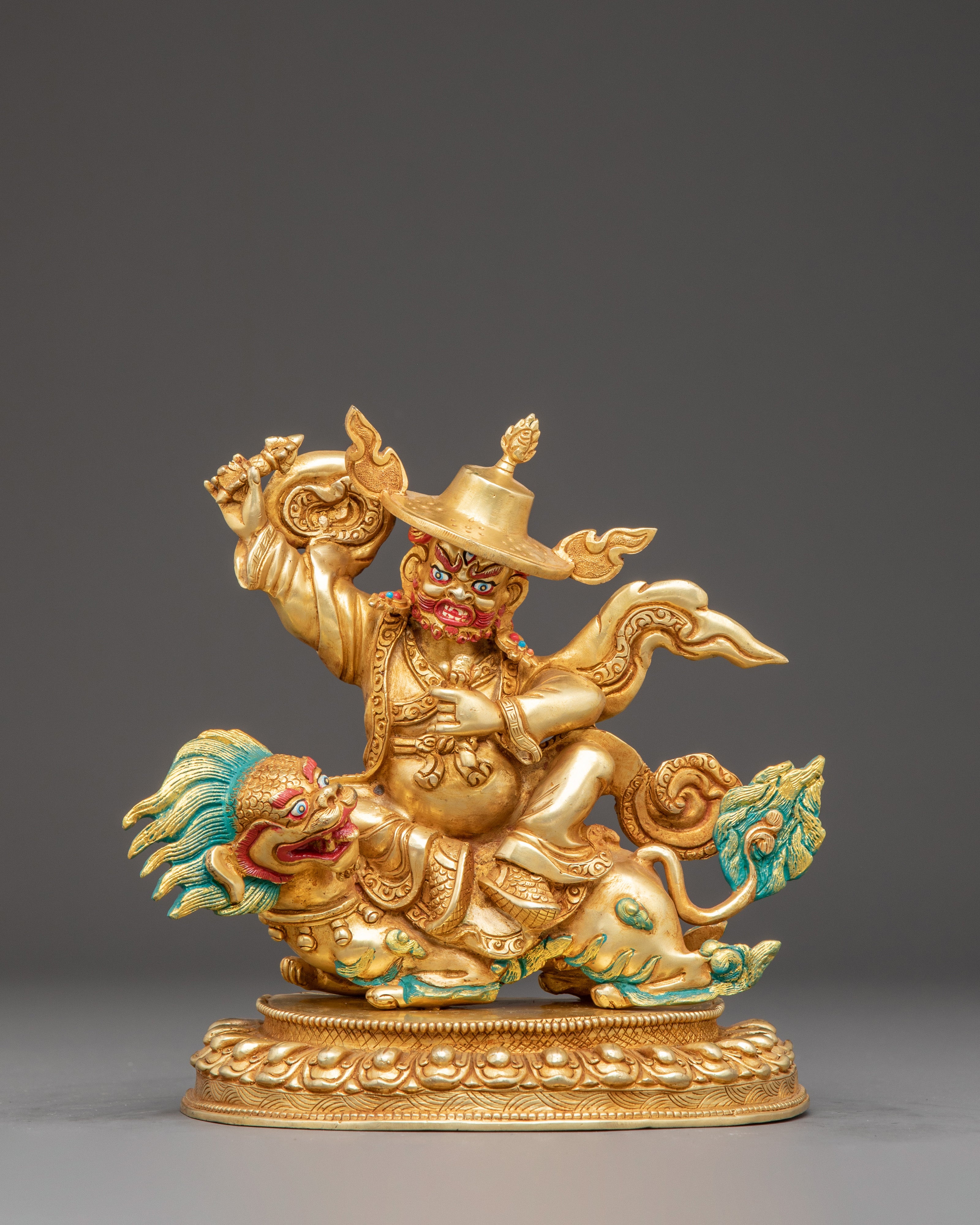 Himalayan Droje Legpa Statue | Traditional Tibetan Sculpture