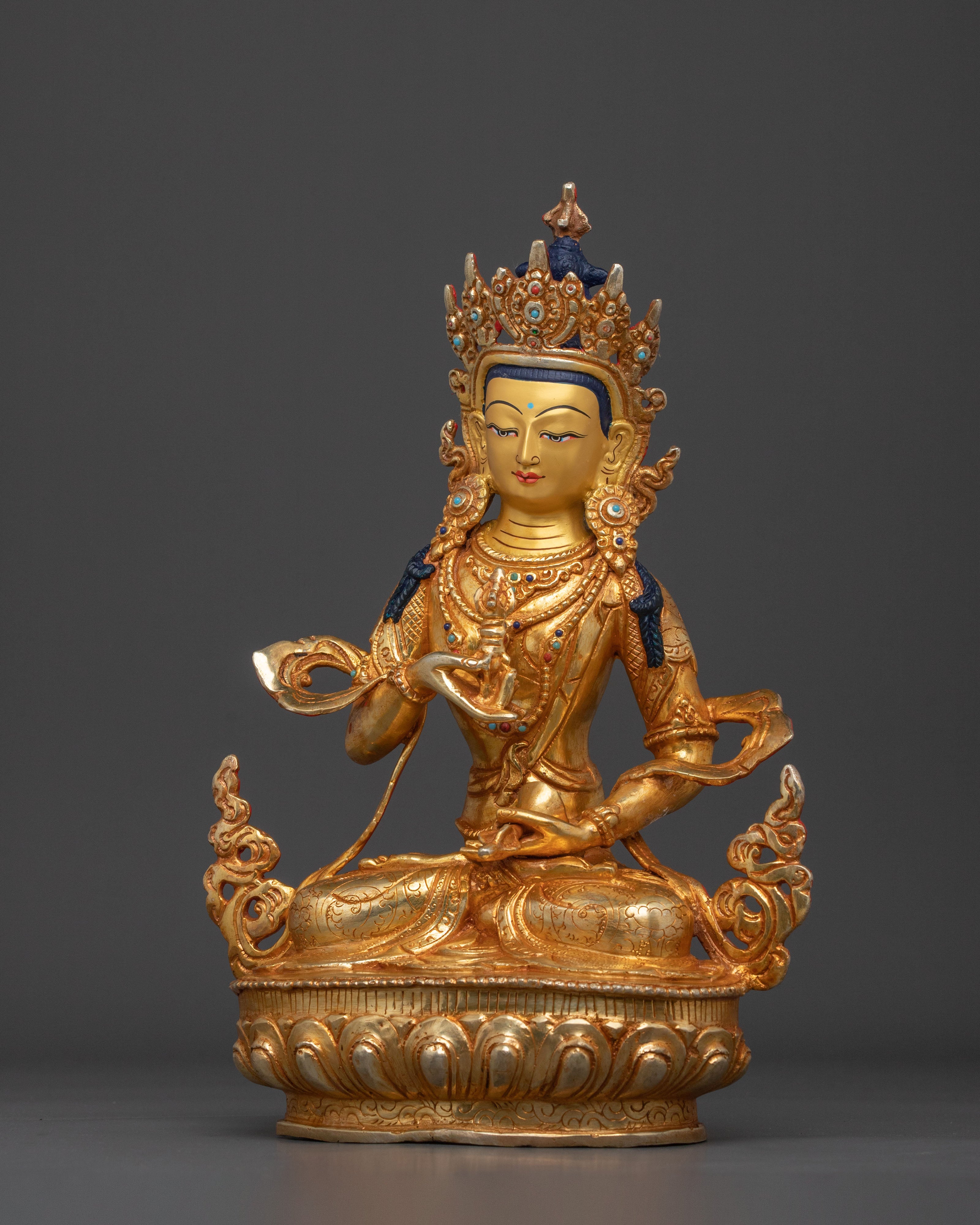 Handmade Vajrasattva Buddhist Statue | Spiritual Home Decor
