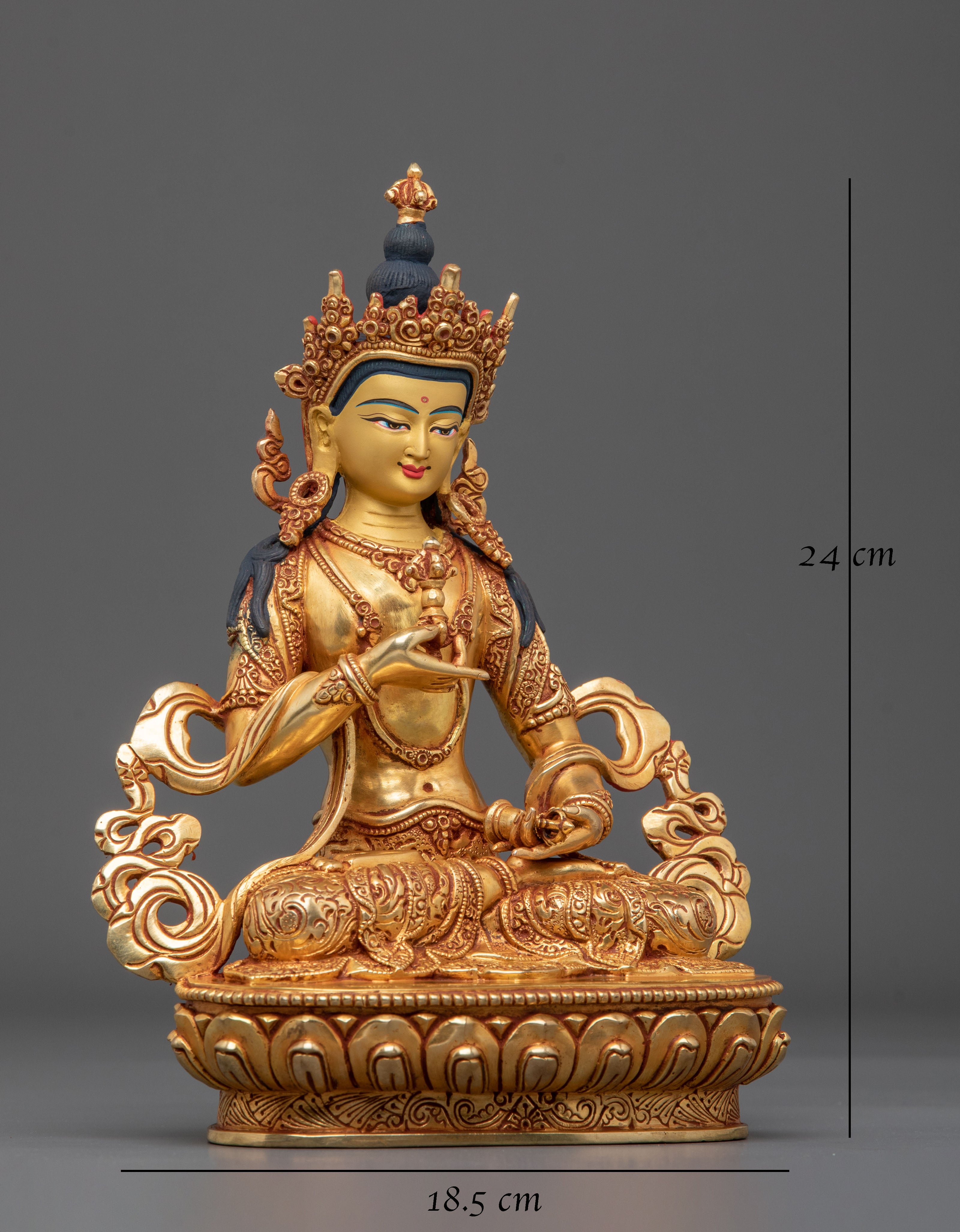 Handmade Vajrasattva Statue | Tibetan Deity