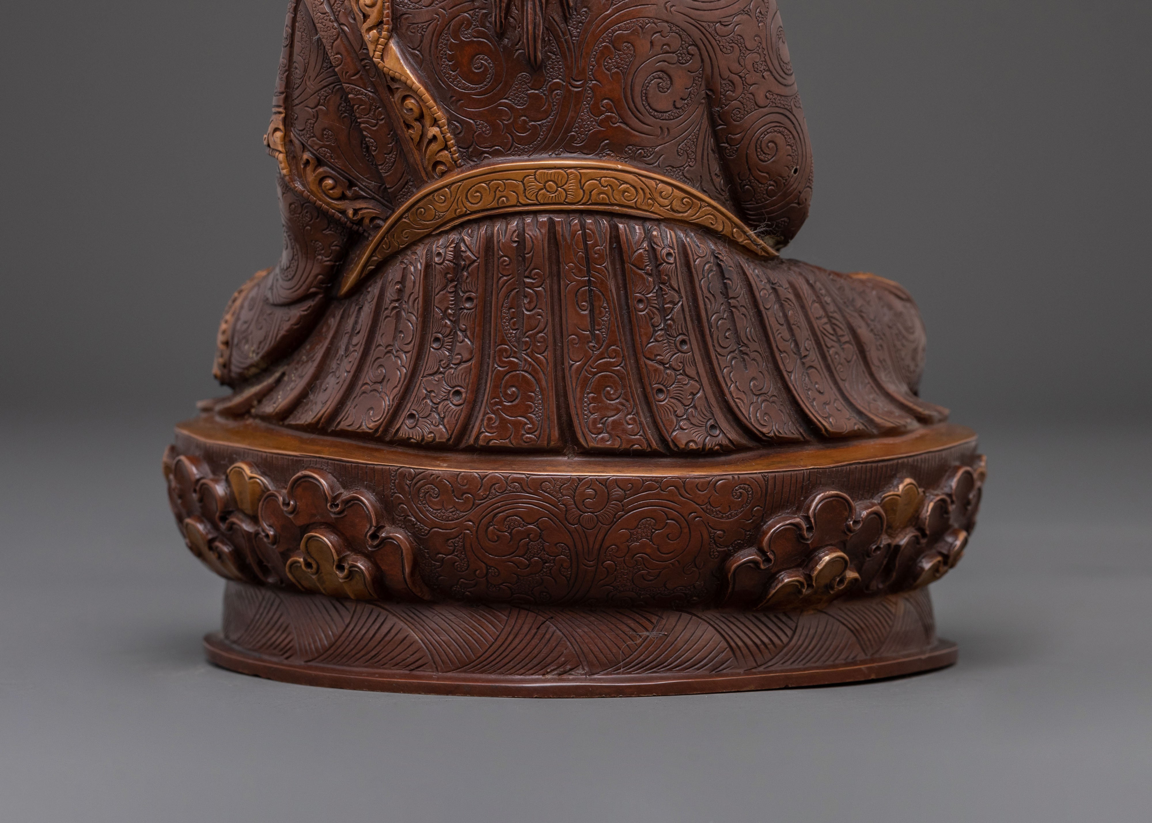 Guru Norla Sacred Sculpture | Himalayan Sacred Altar