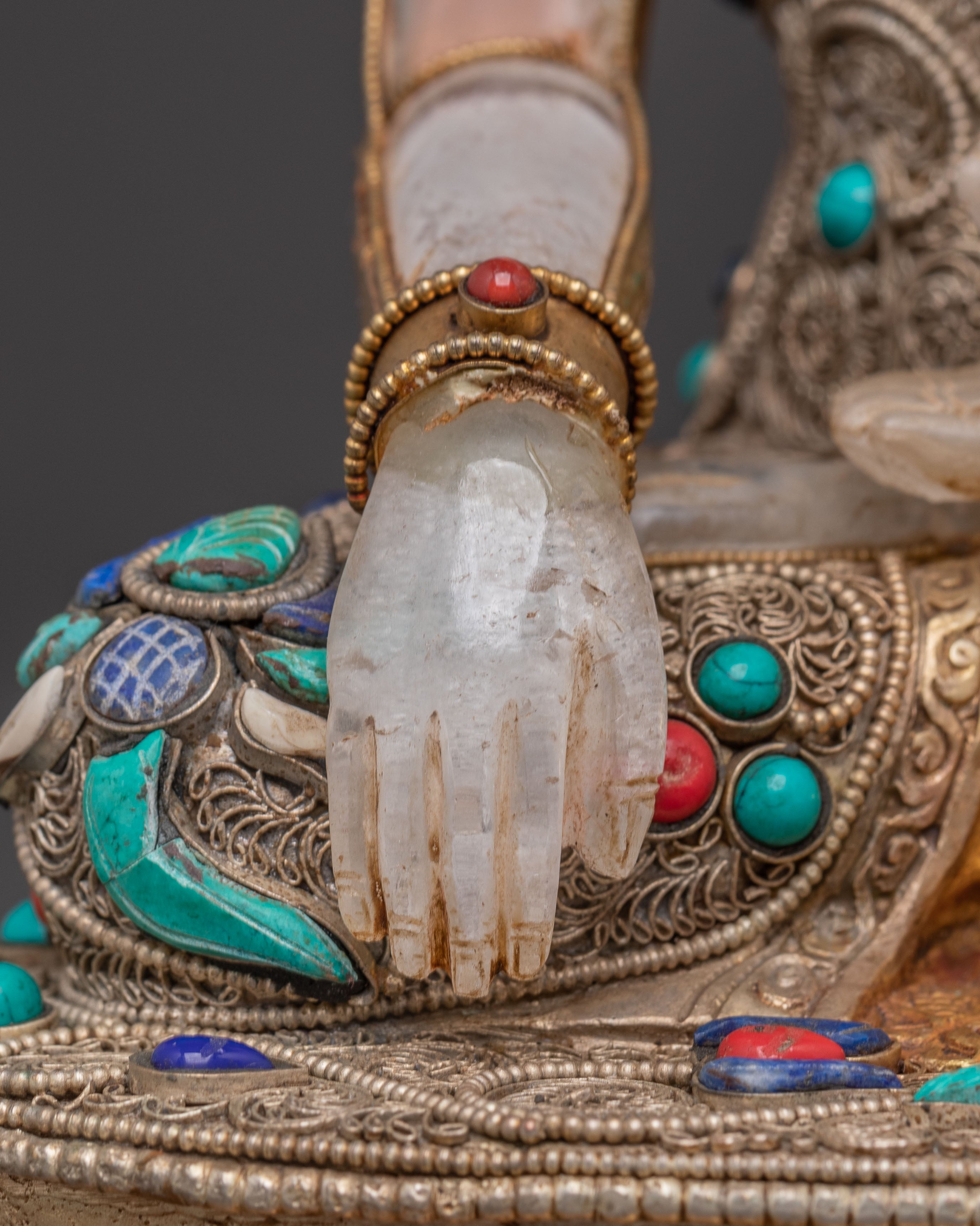 Crystal Shakyamuni Buddha Statue | Historical Buddha