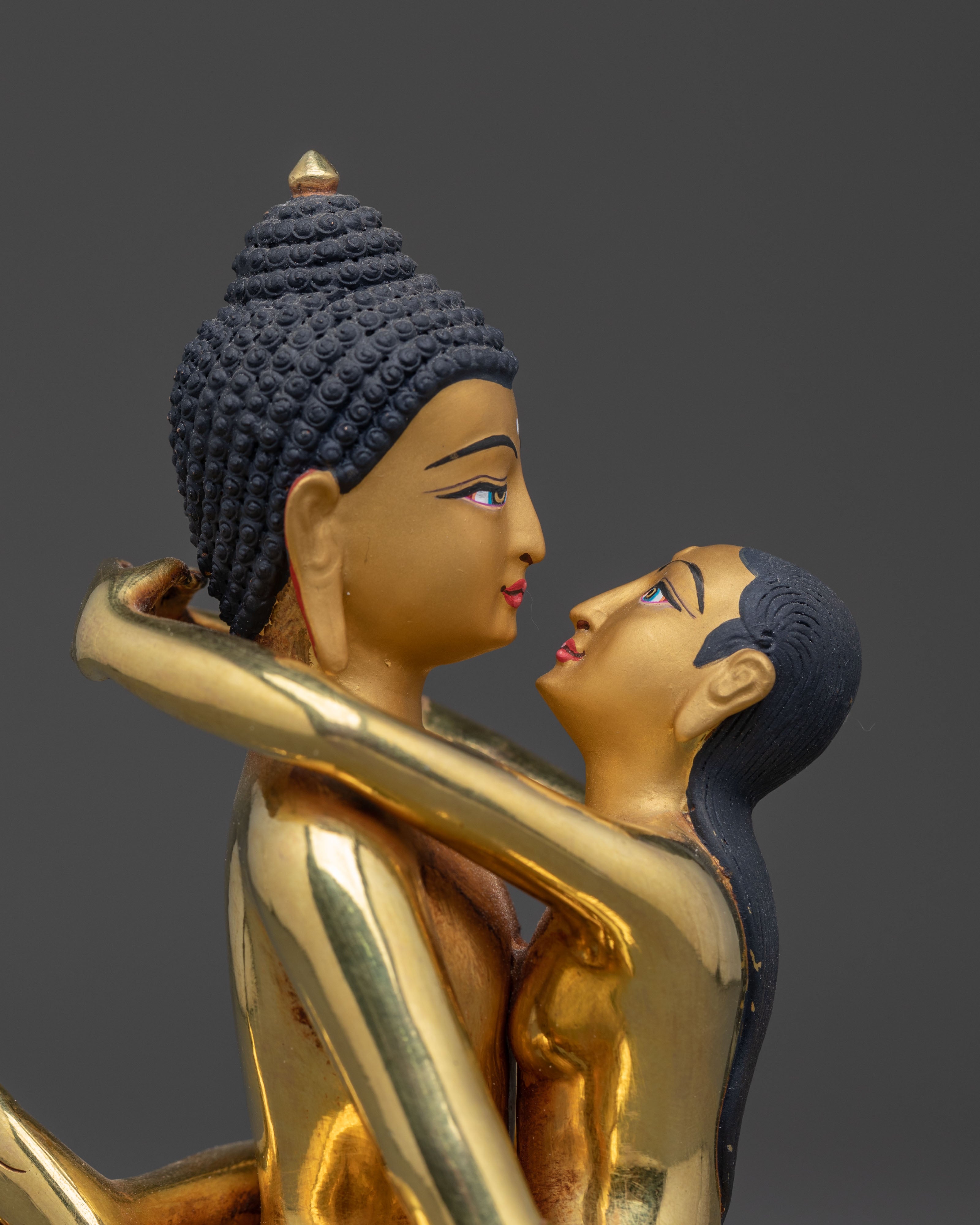 Samantabhadra Statue with Consort: Sacred Unity