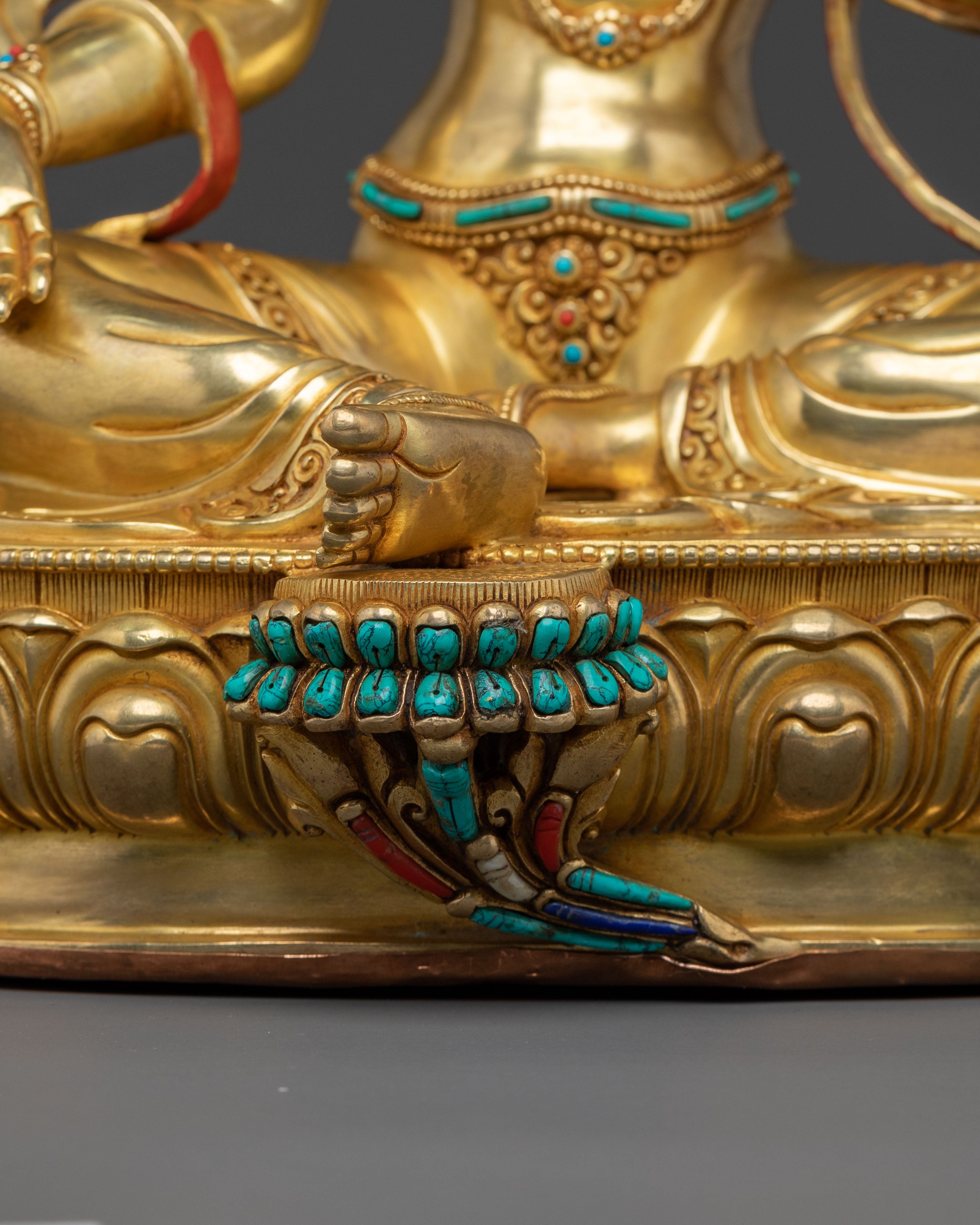 Green Tara Sacred Himalayan Statue | Buddhist Altar Decor