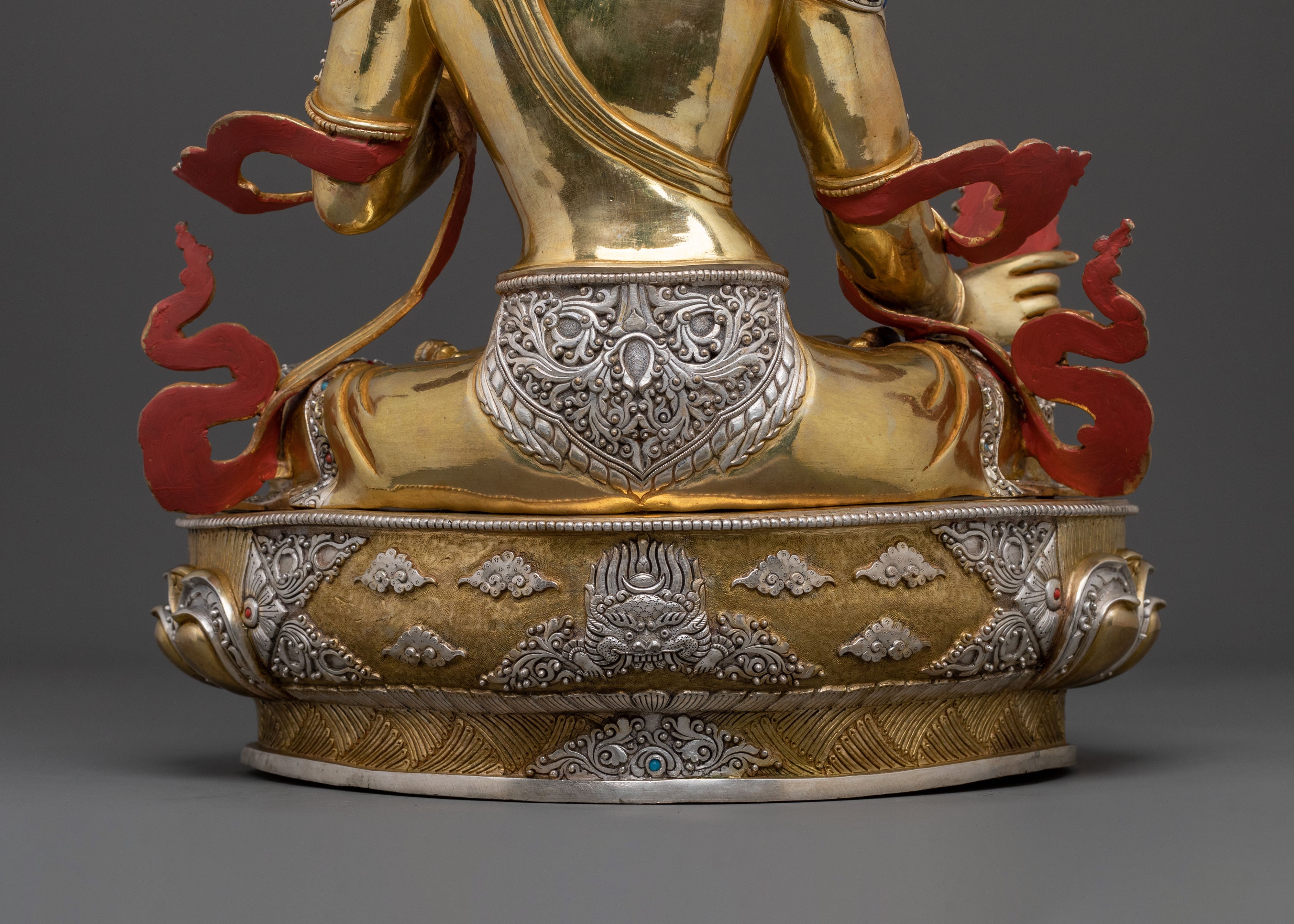 Goddess Dukkar Statue | White Umbrella Goddess of Protection