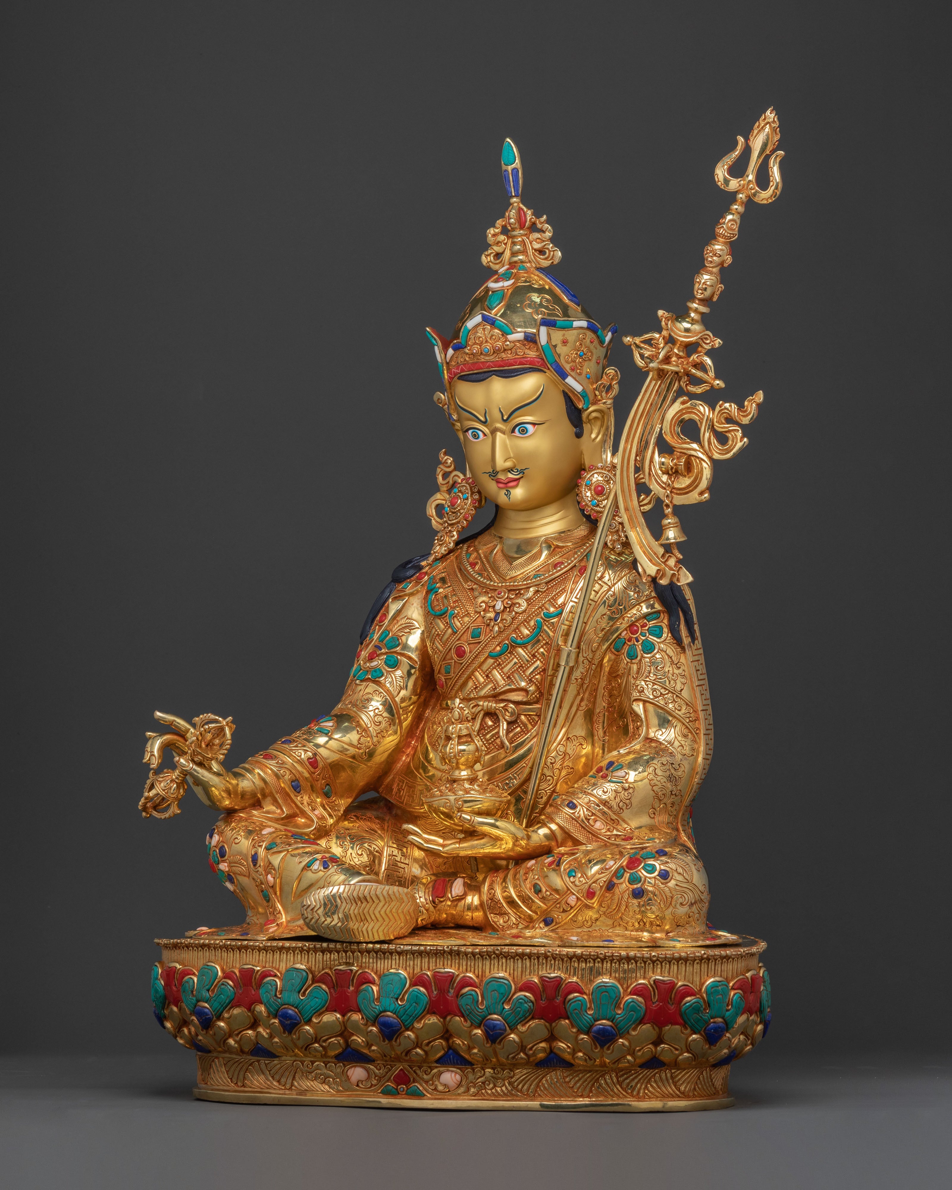 Guru Rinpoche Teacher Figure | Lotus Born Master