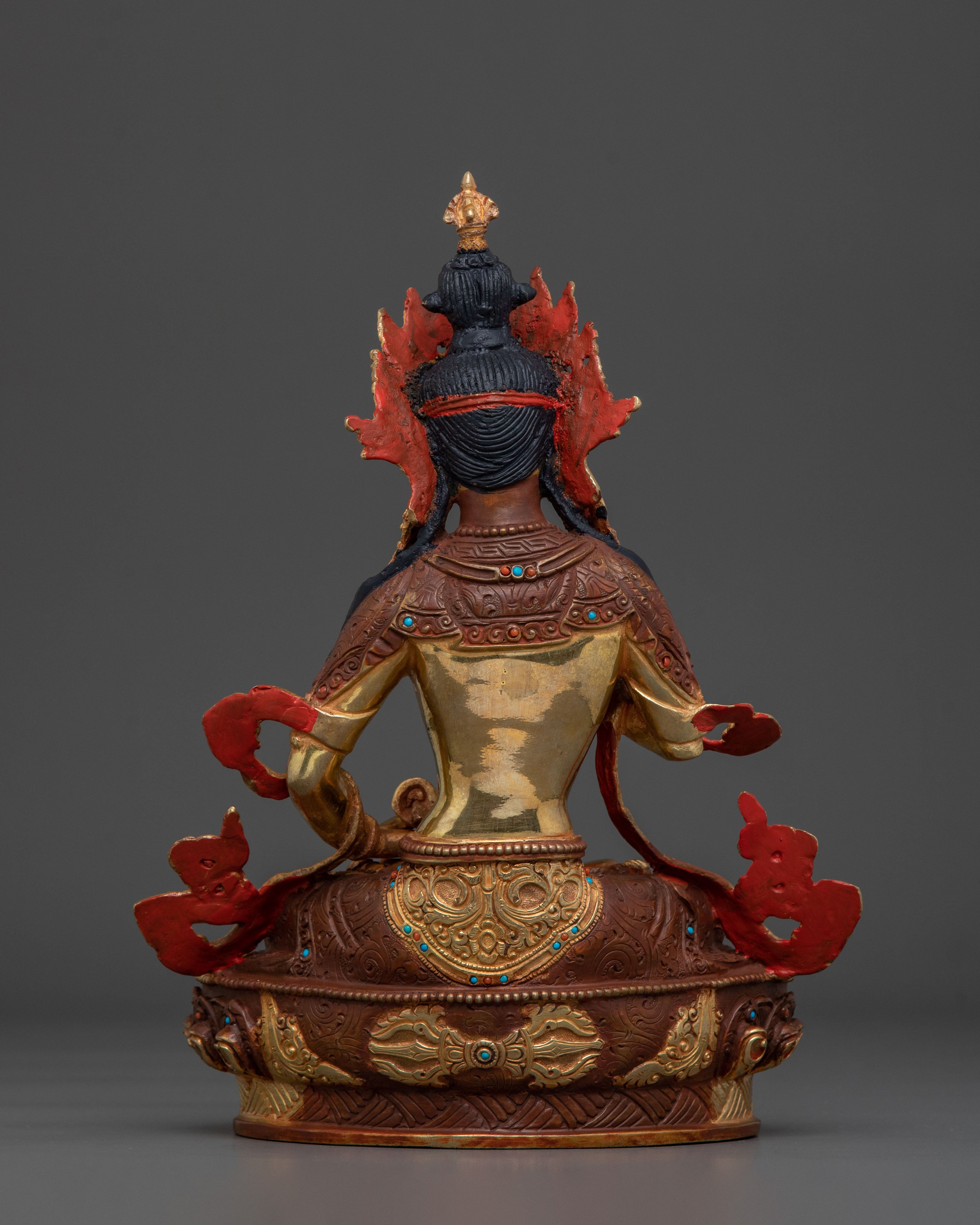 Vajrasattva Golden Statue with Copper Body