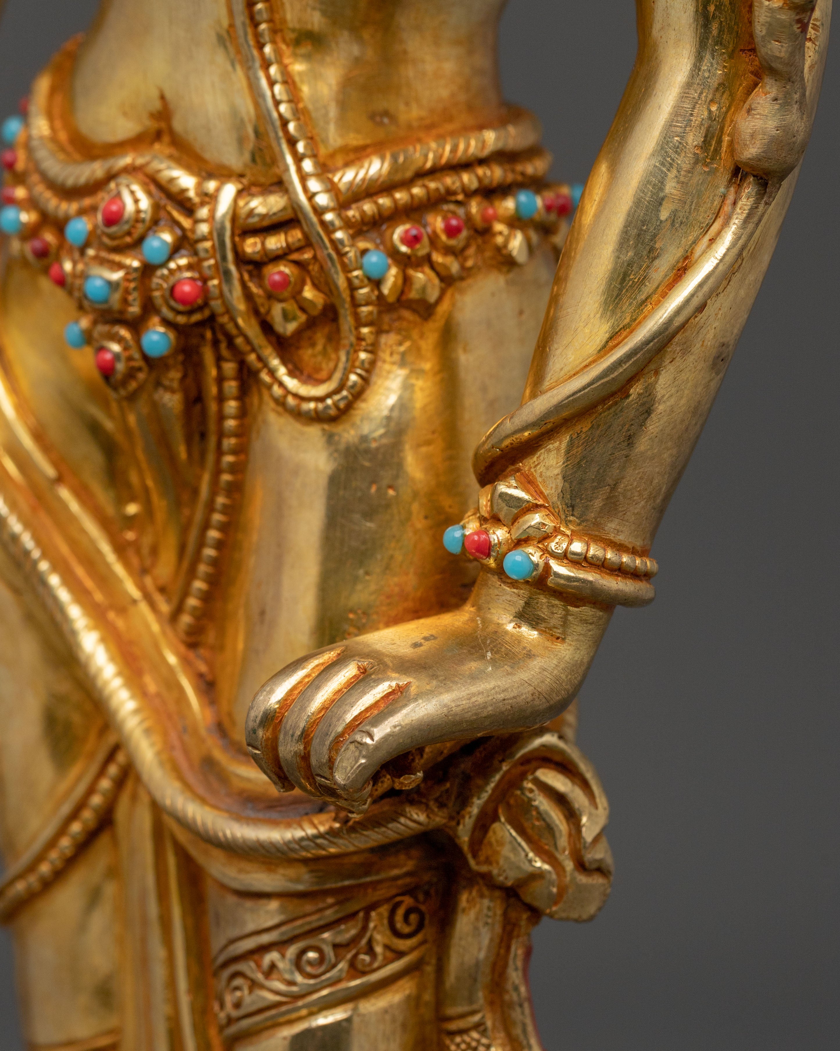 Padmapani Himalayan Buddhist Statue | Lotus Holder Bodhisattva of Compassion