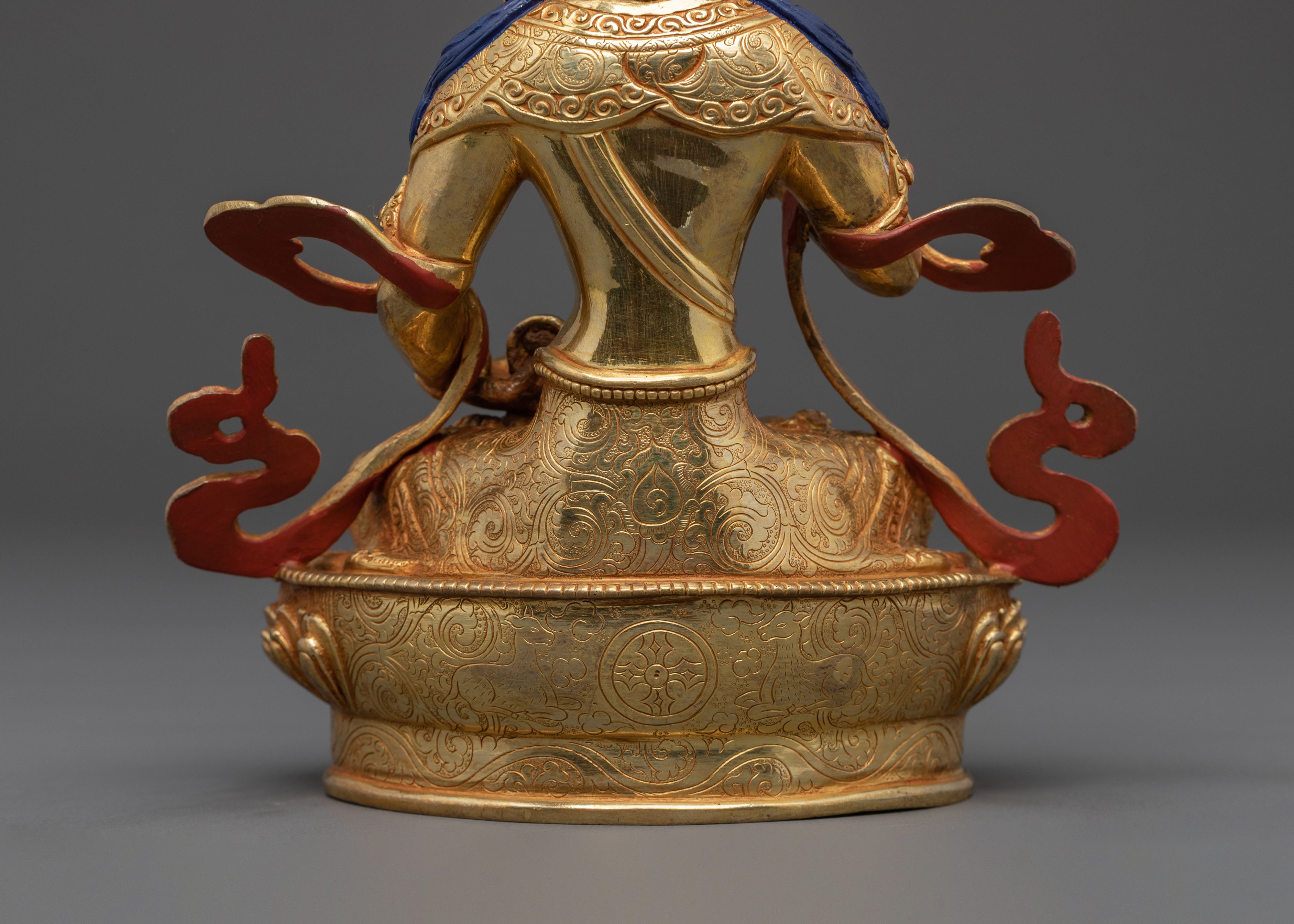 Vajrasattva Statue: Handcrafted in Nepal