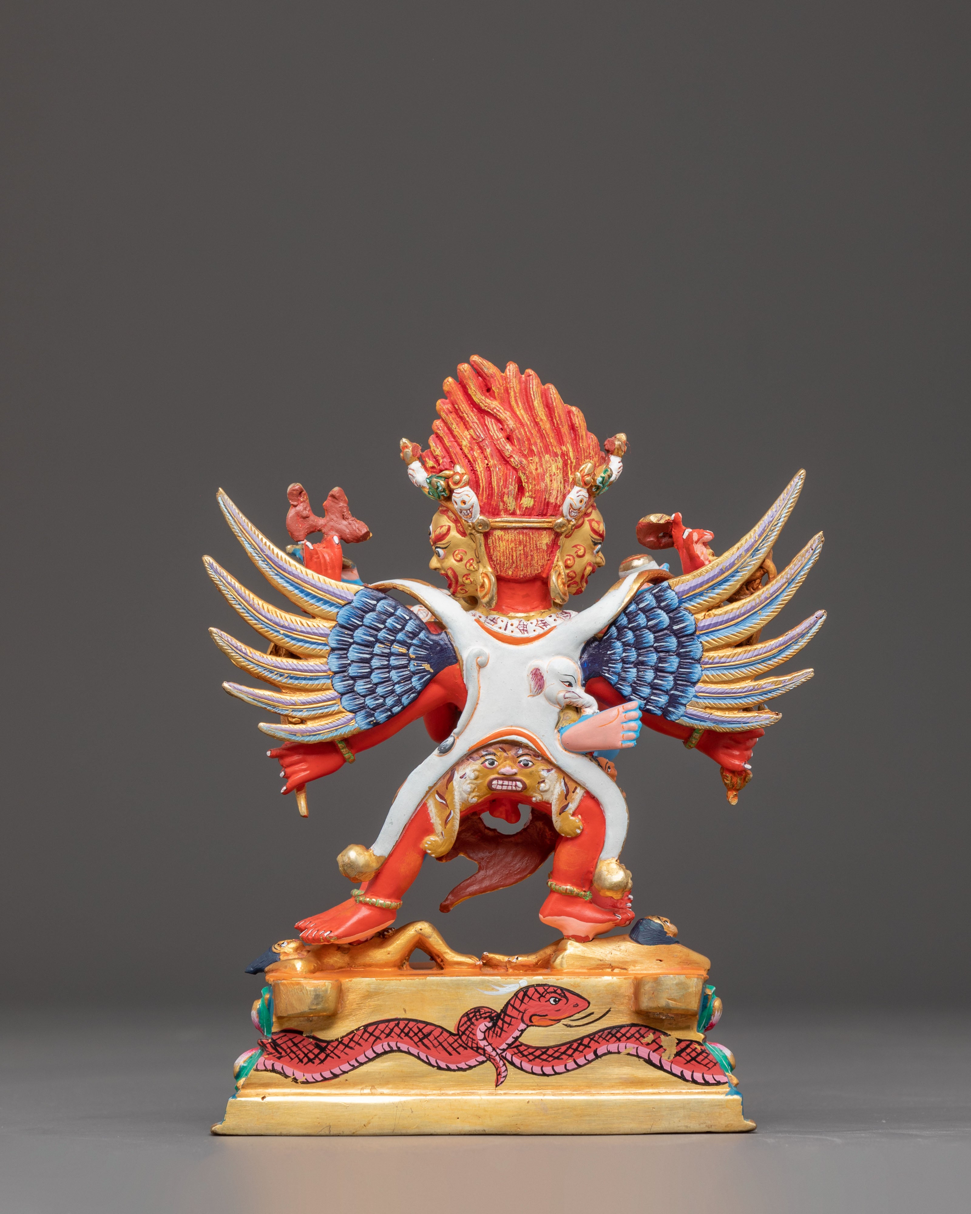 Powerful Yidam Protector Hevajra Statue | Vajrayana Tantric Icon