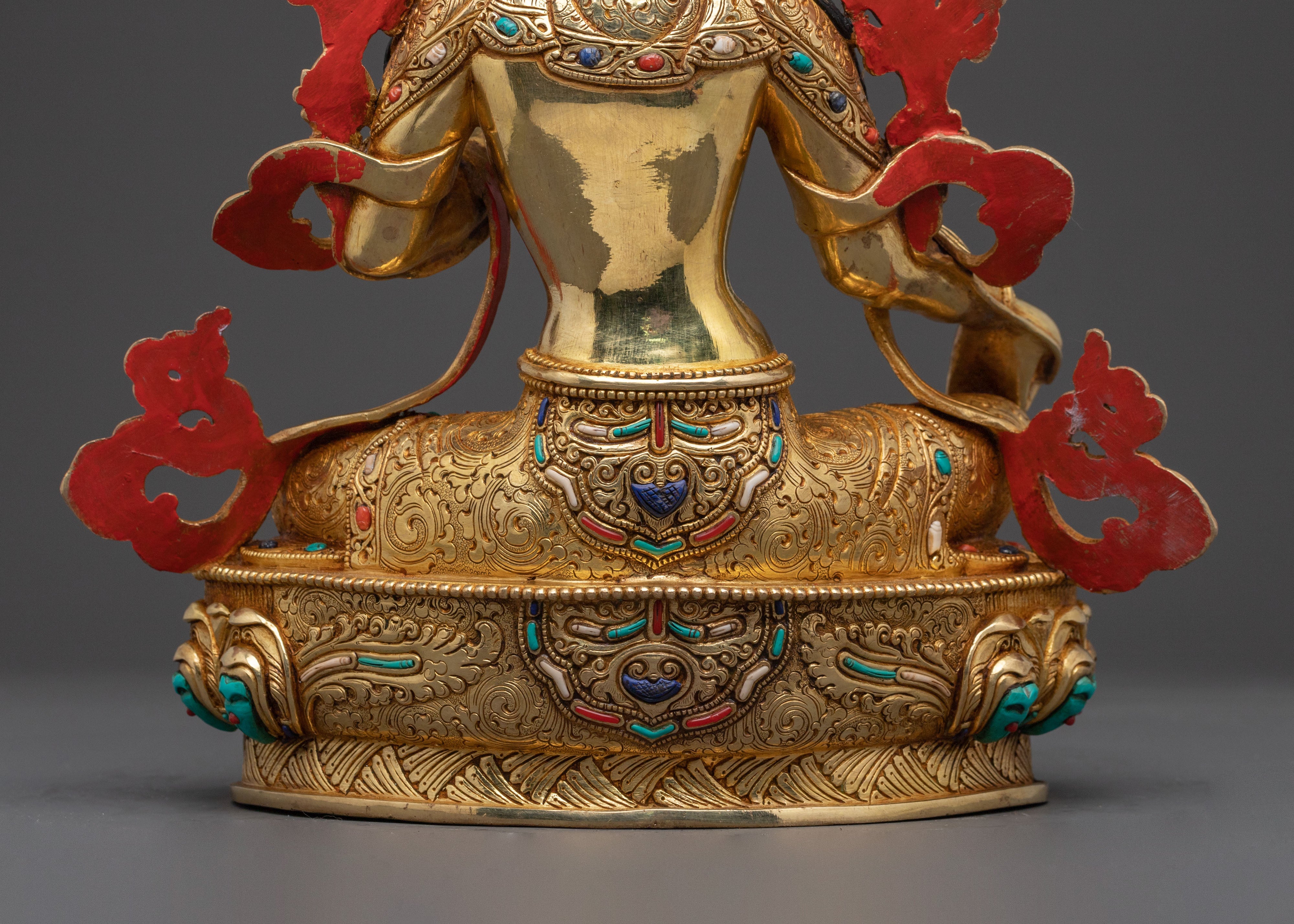 Green Tara Divine Goddess Statue - Goddess of Compassion