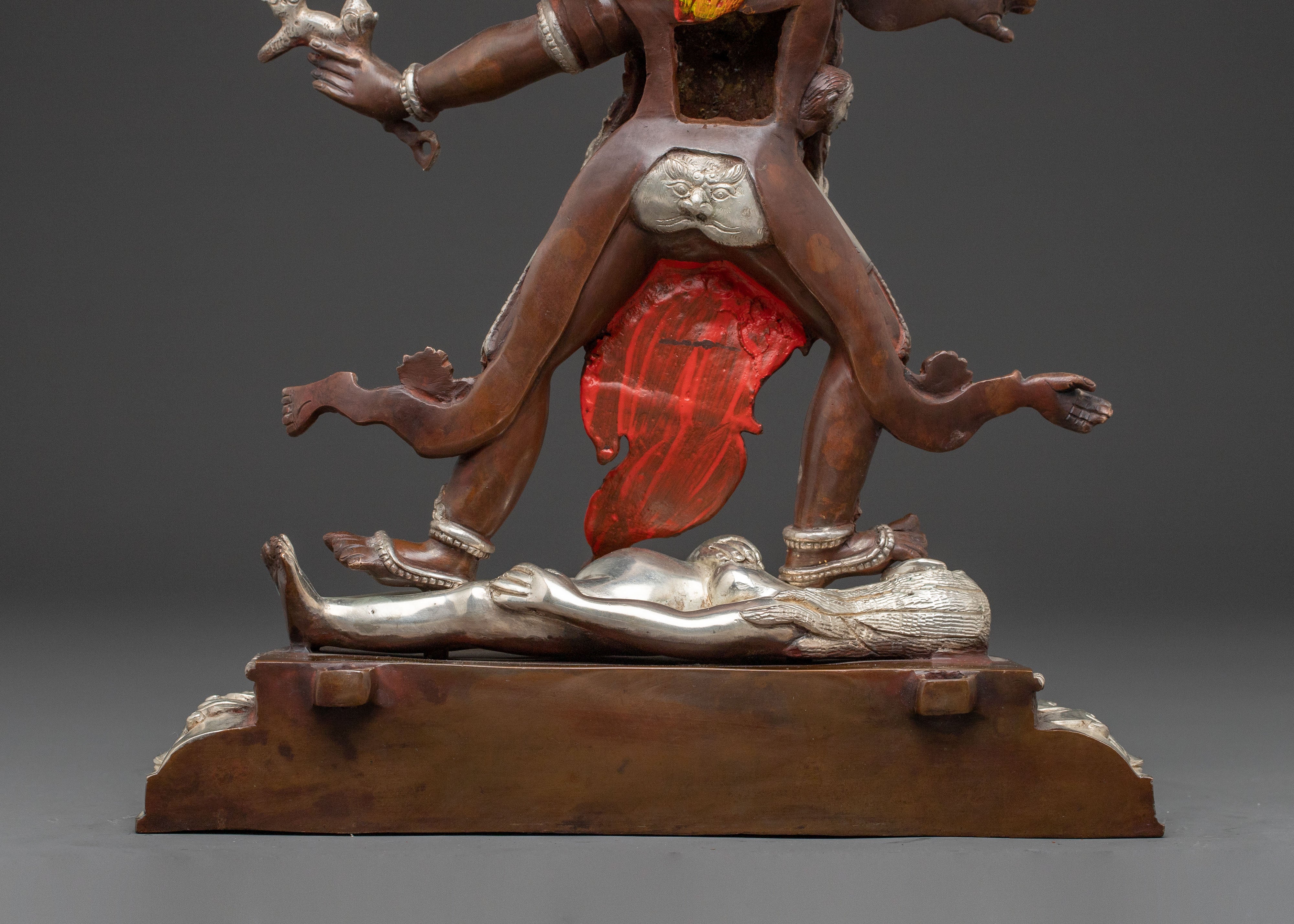 Handcrafted Ekajati Sacred Statue: Protector Deity