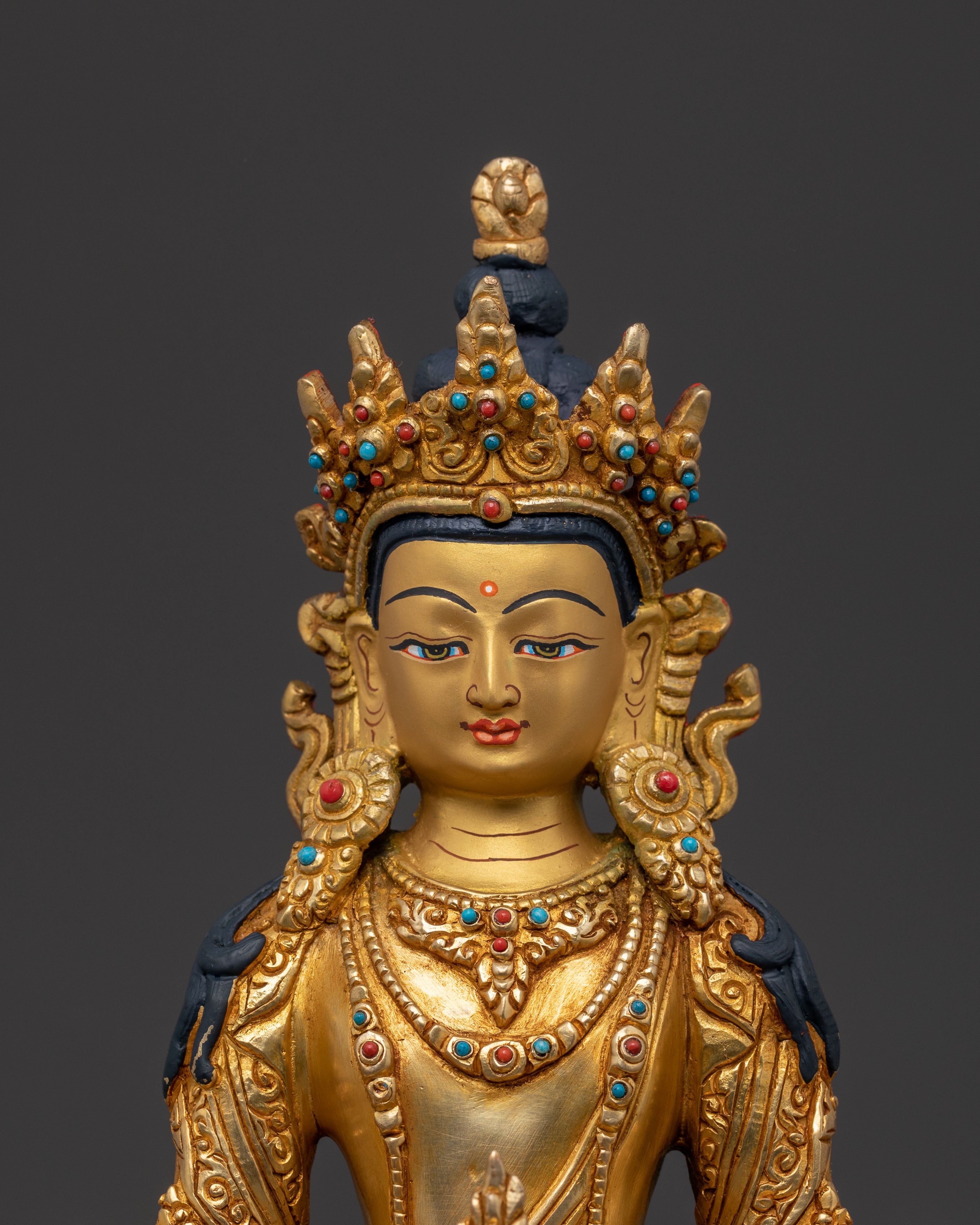 Long Life Buddha Amitayus Statue | Wisdom Figure