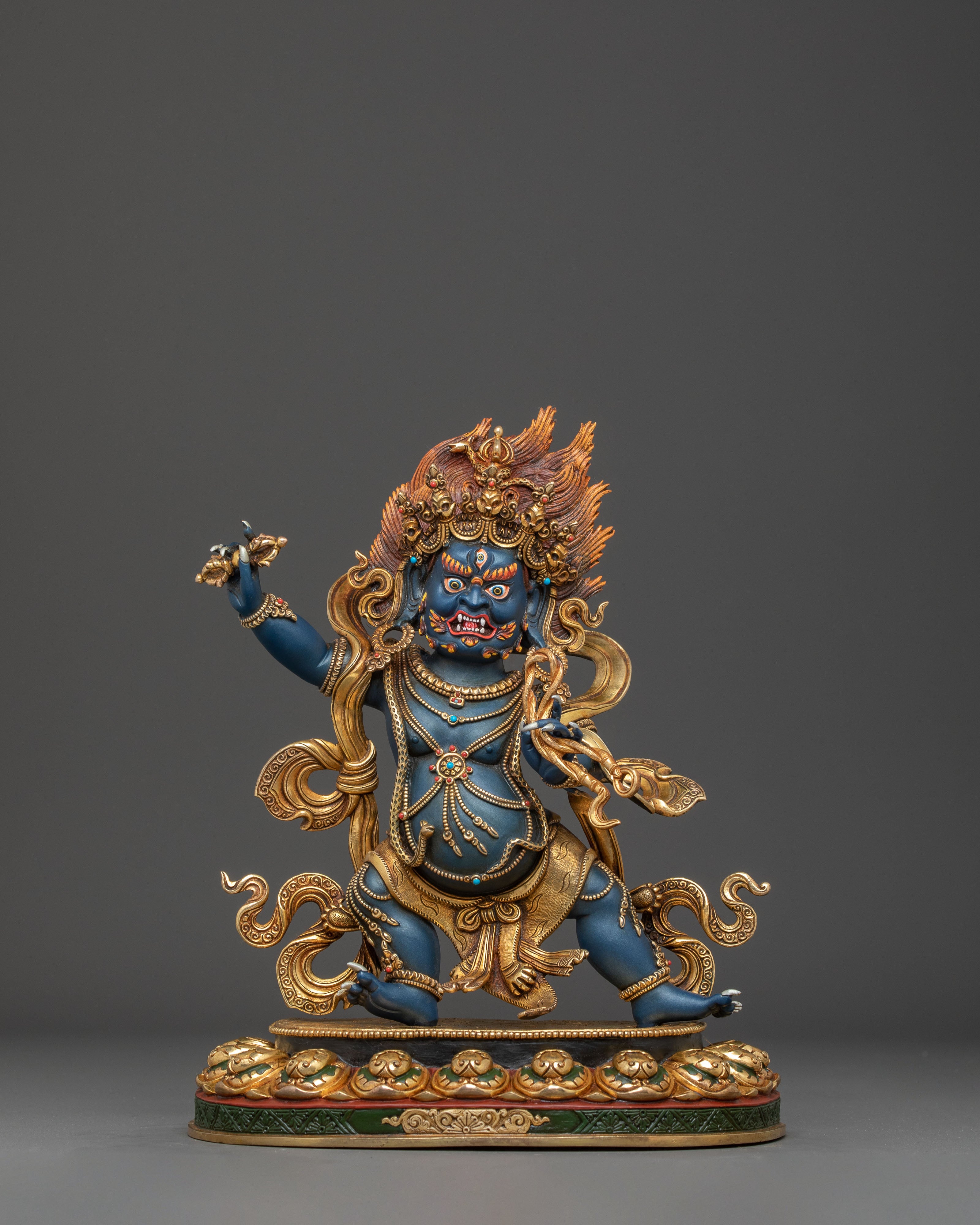 Handmade Vajrapani Statue: The Protector of Dharma