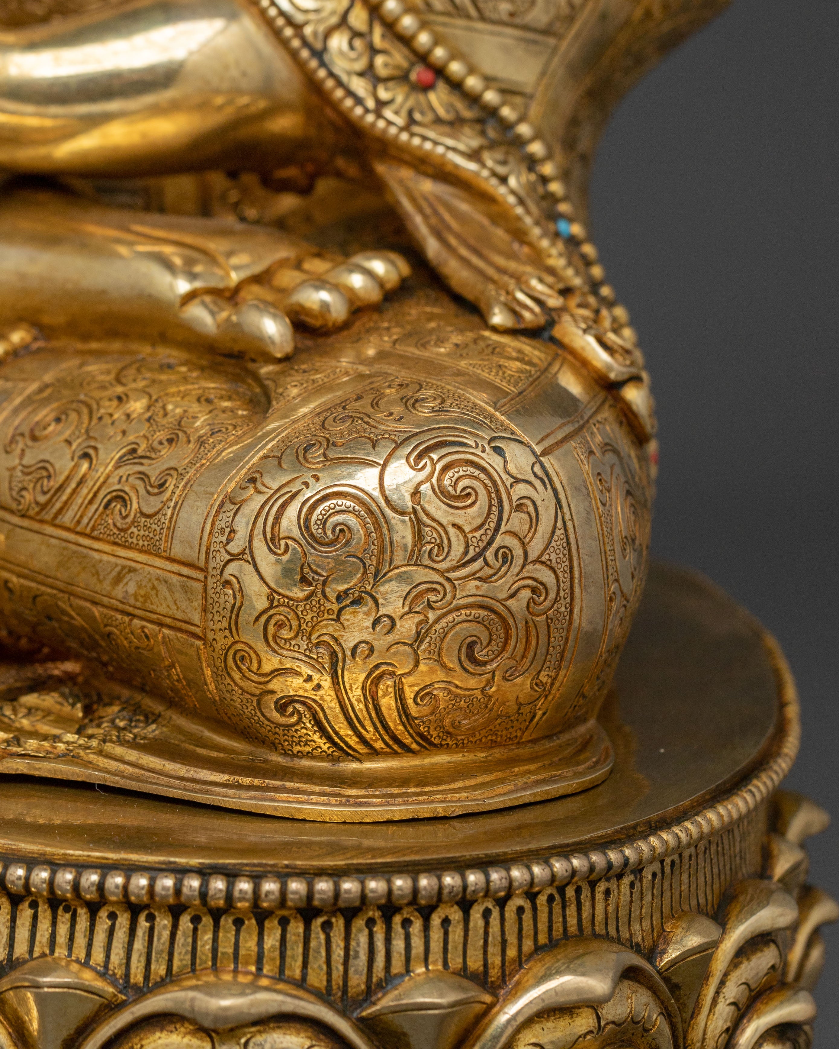 Shakyamuni Buddha Statue with Disciples | Home Decor