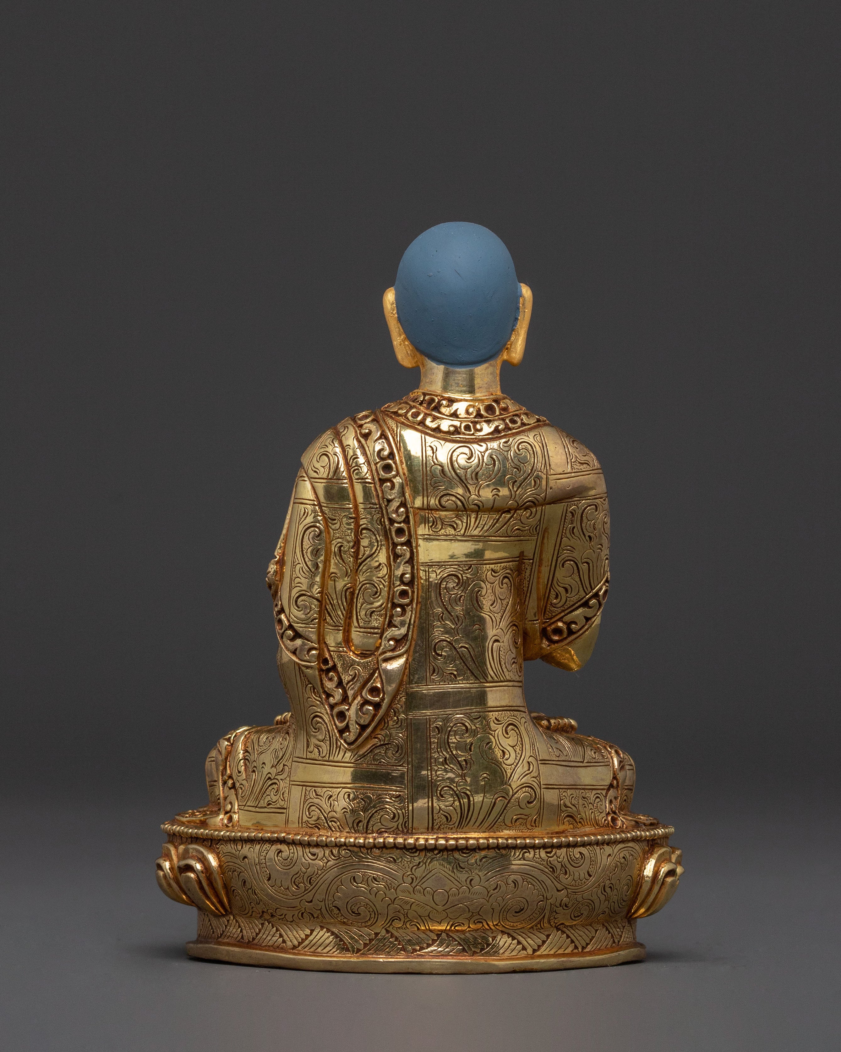 Sacred Tsongkhapa Statue with Disciples | Symbol of Wisdom