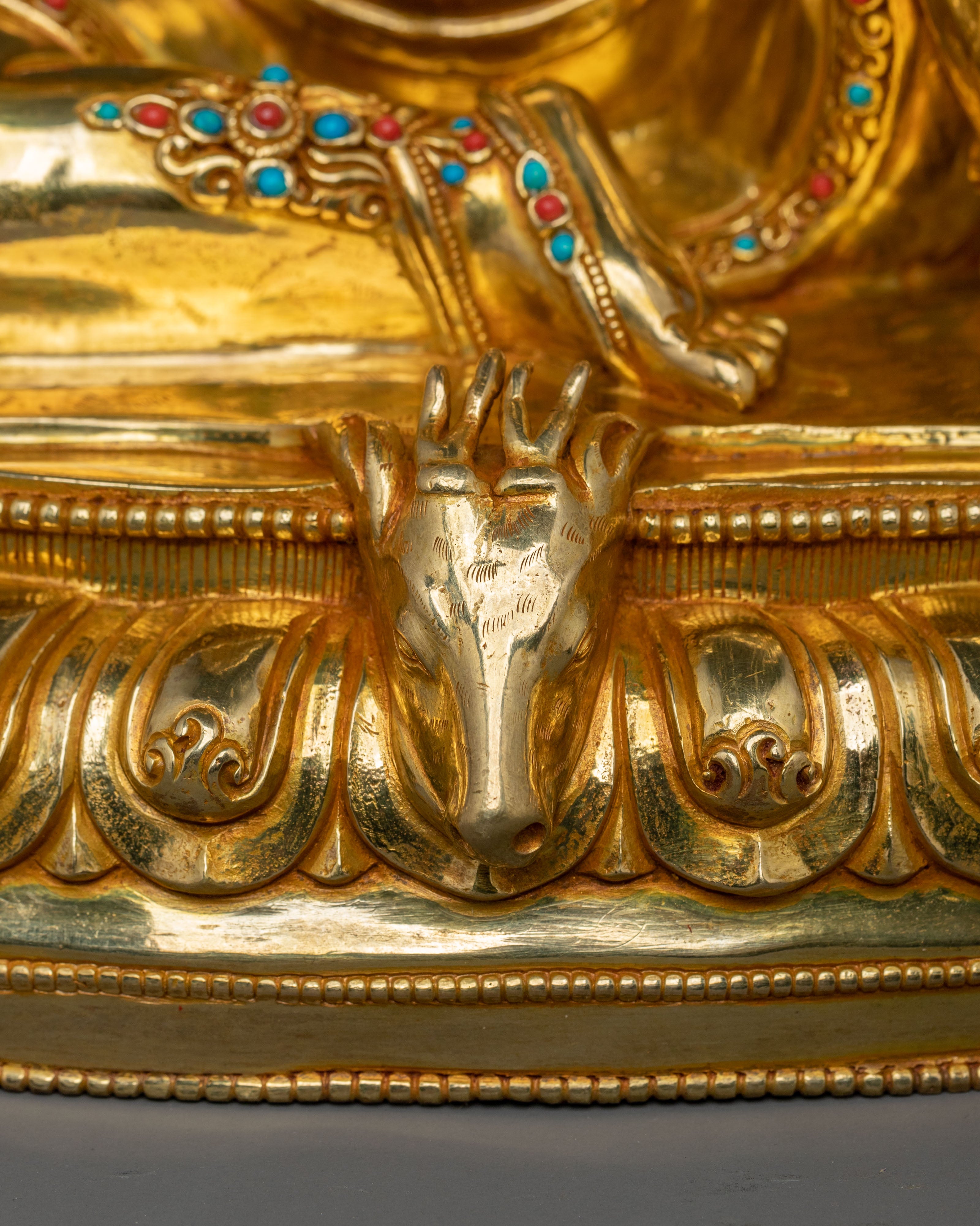 Virupa: 24K Gold Gilded Magnificent Statue