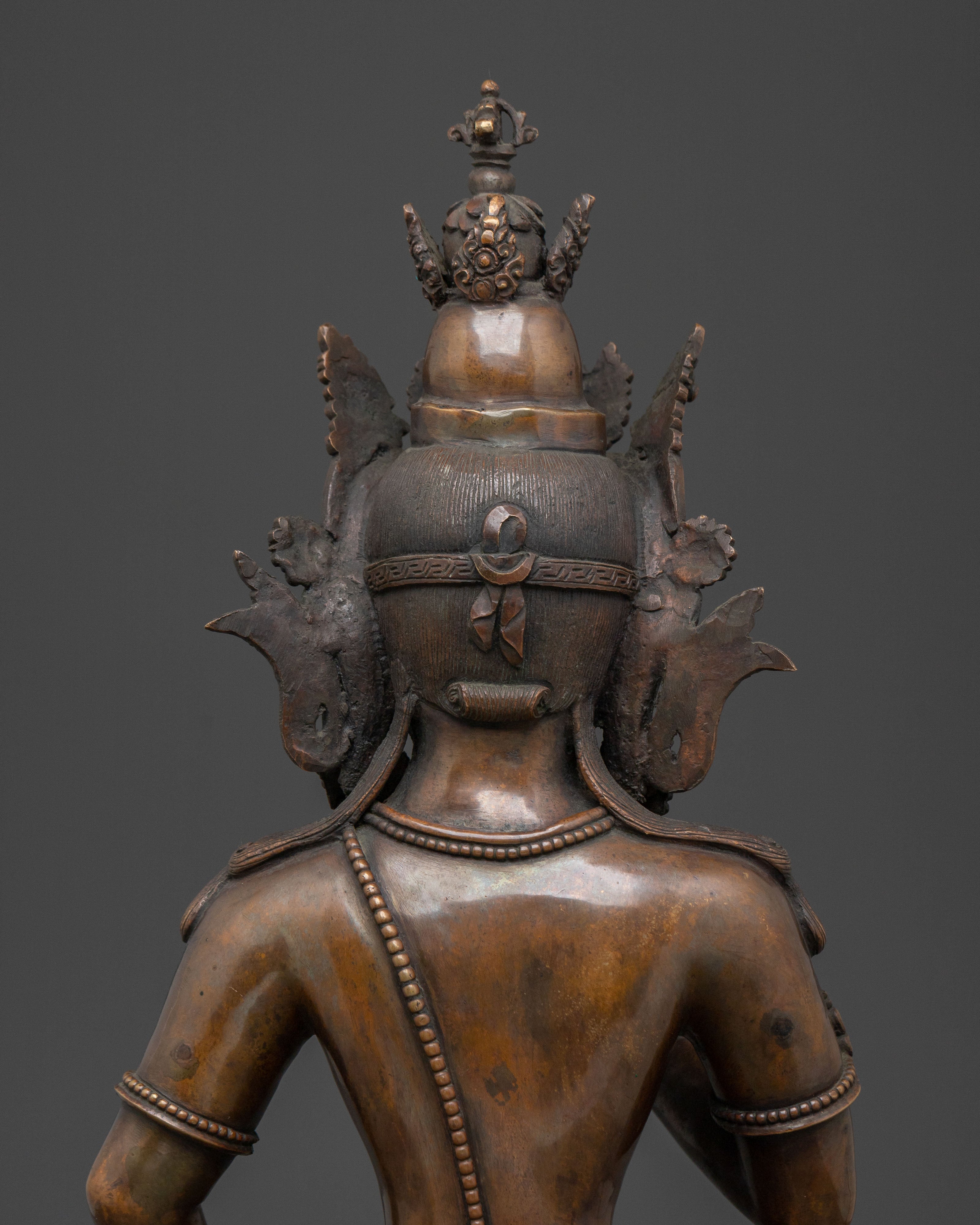 Vajrasattva Altar Decor Statue | Symbol of Purification