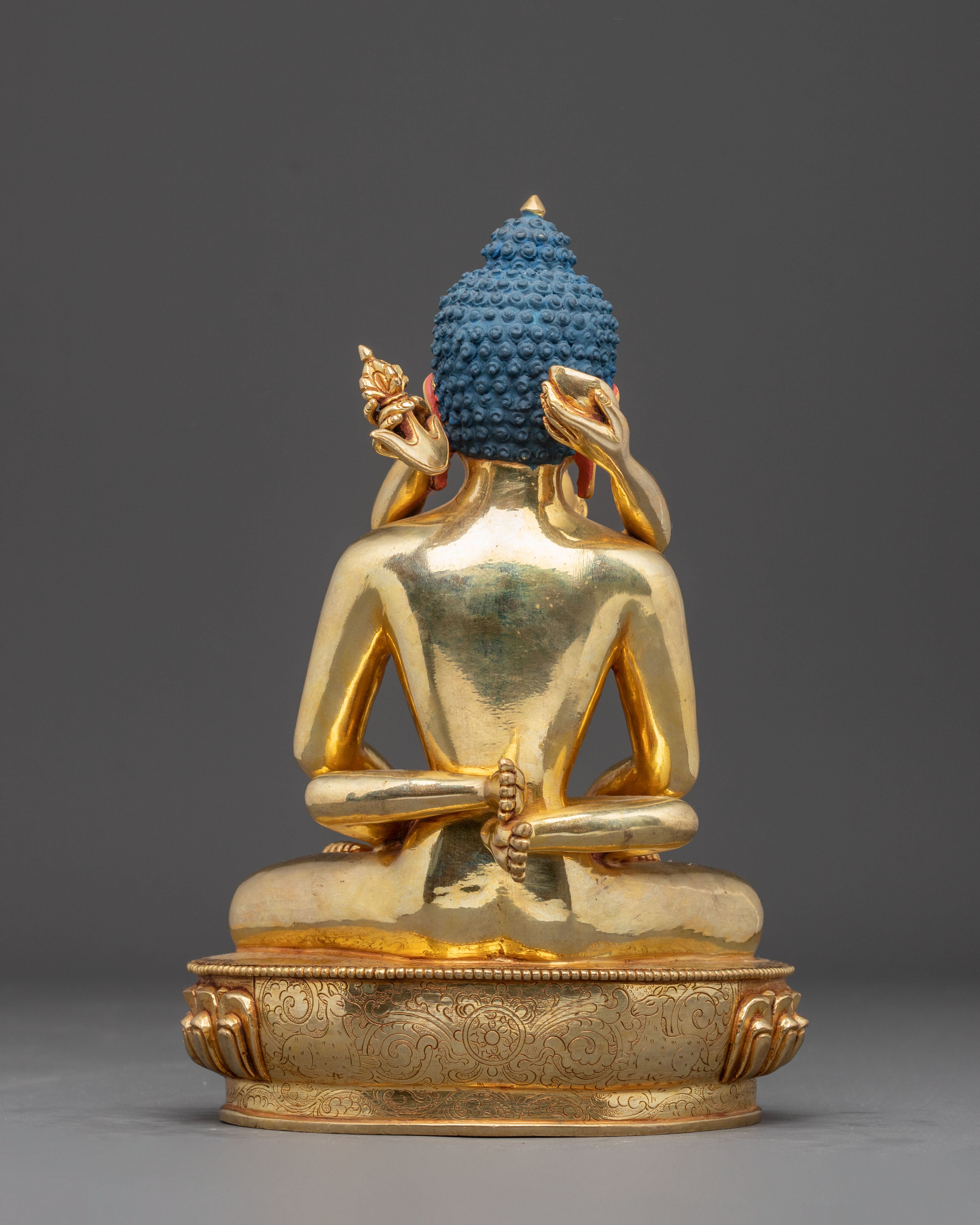 Statue of Buddha Samanthabhadra with Samanthabhadri