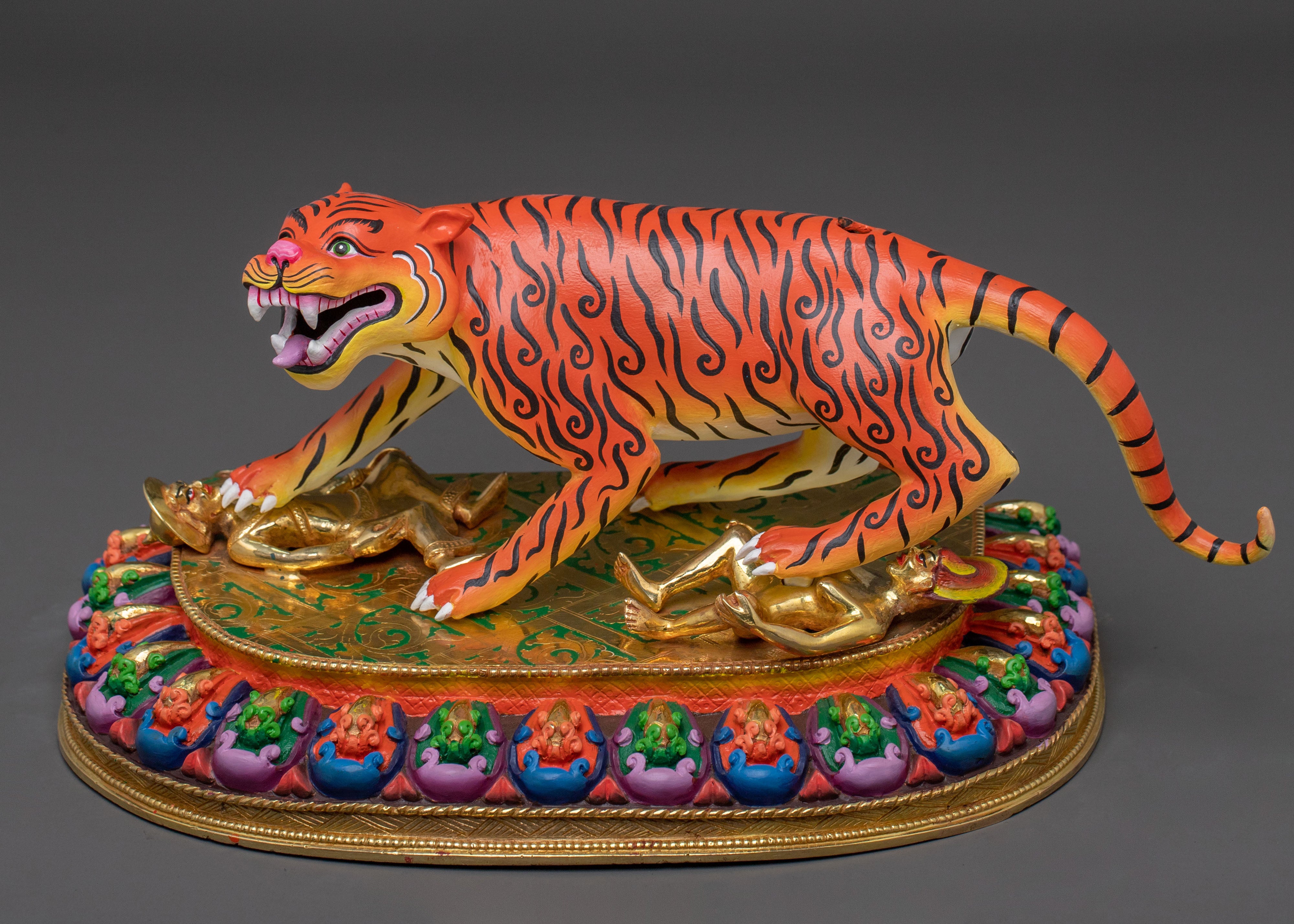 Dorje Drollo Tantric Protector Sculpture for Altar