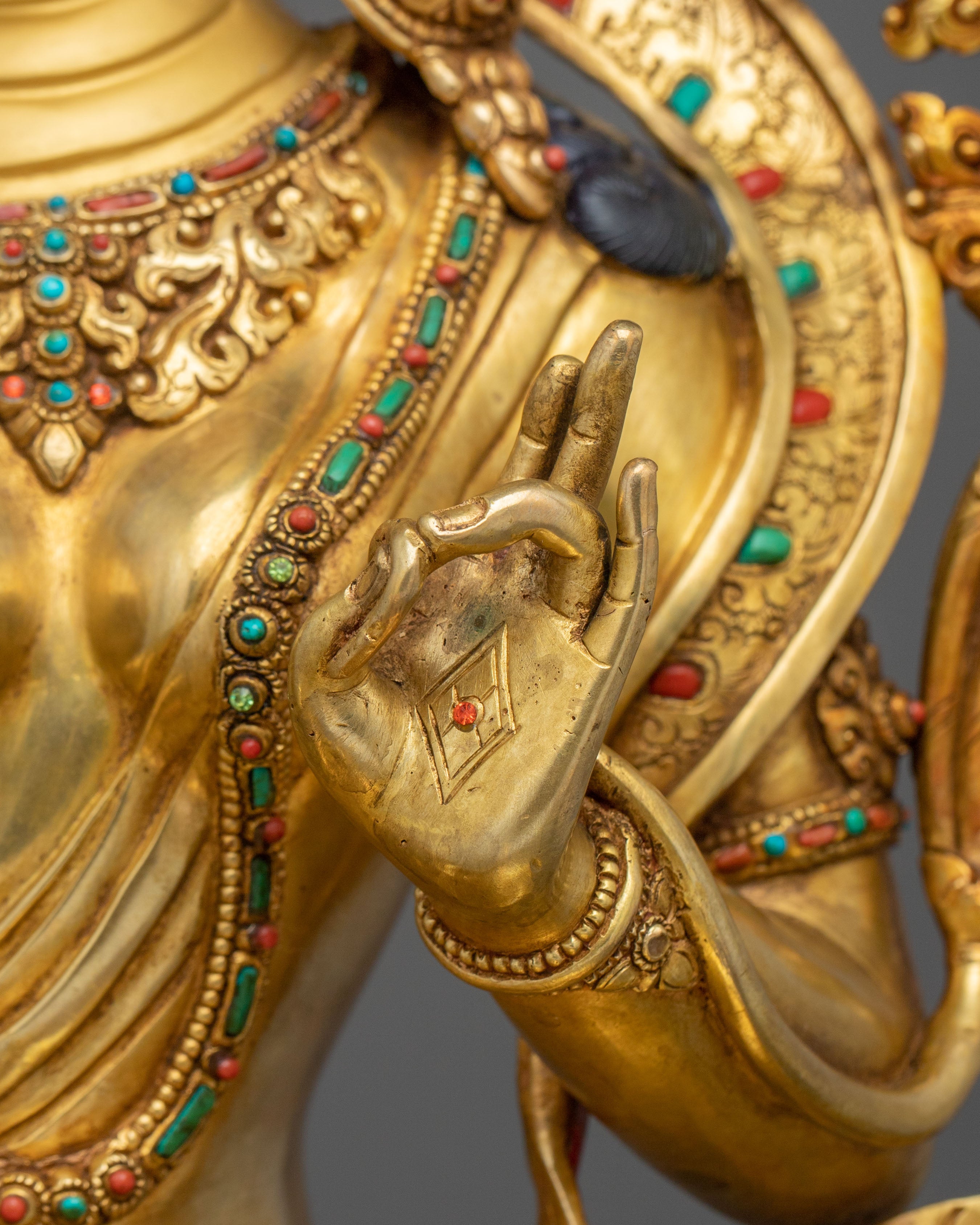 Green Tara Peace and Liberation Statue | Goddess of Compassionate Action