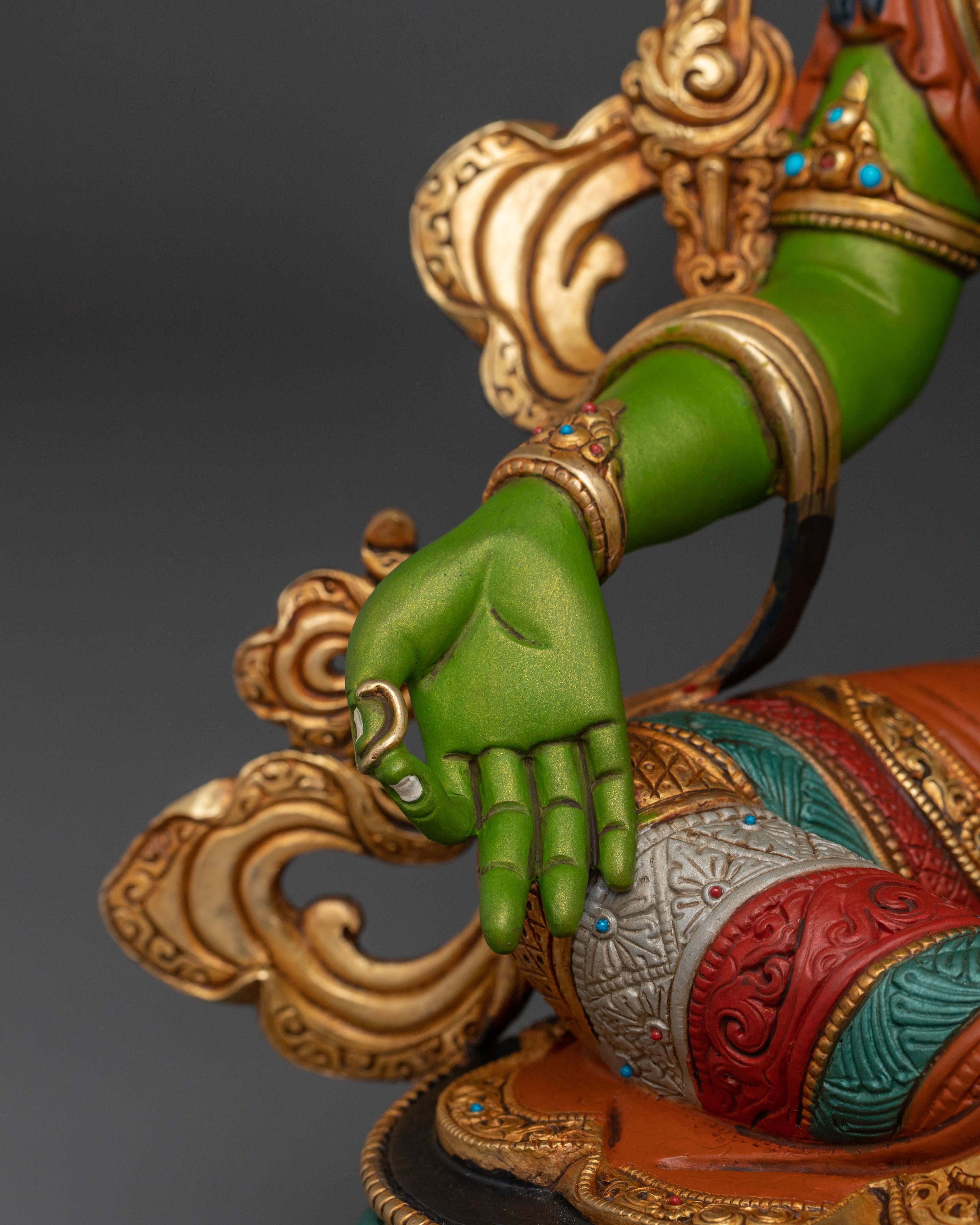 Green Tara Statue | Made in Nepal