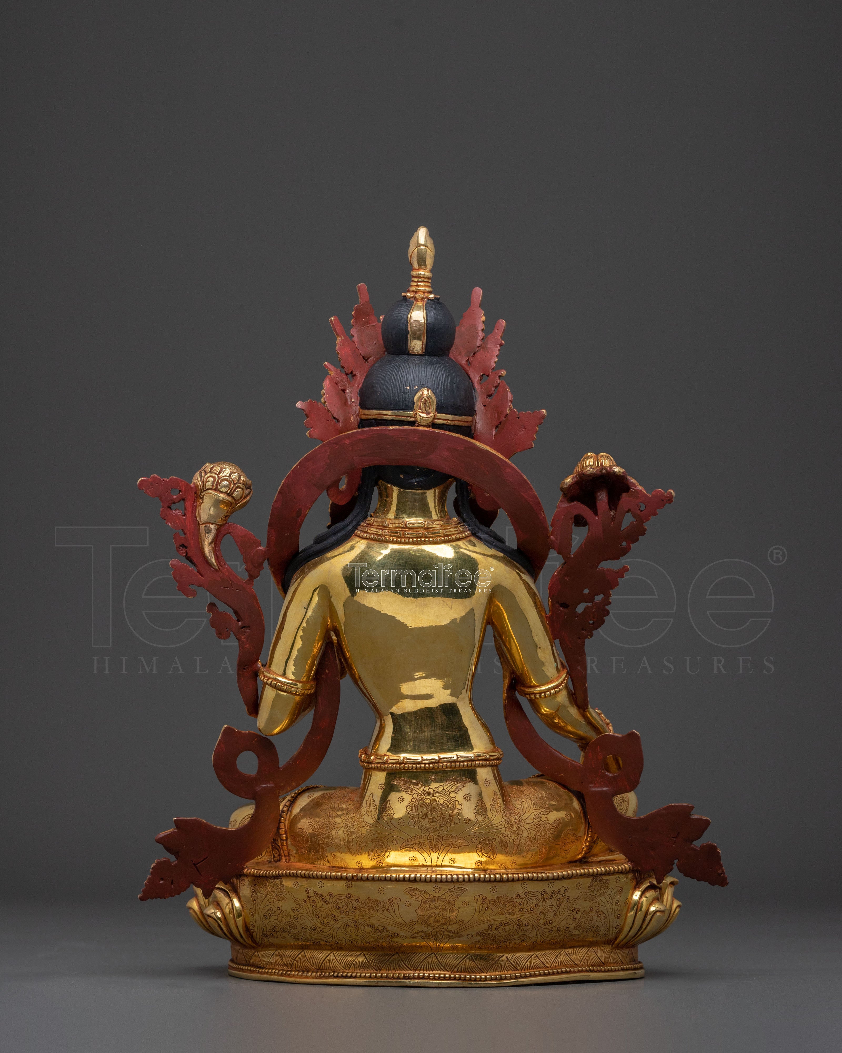 Green Tara Statue | Sacred Buddhist Goddess