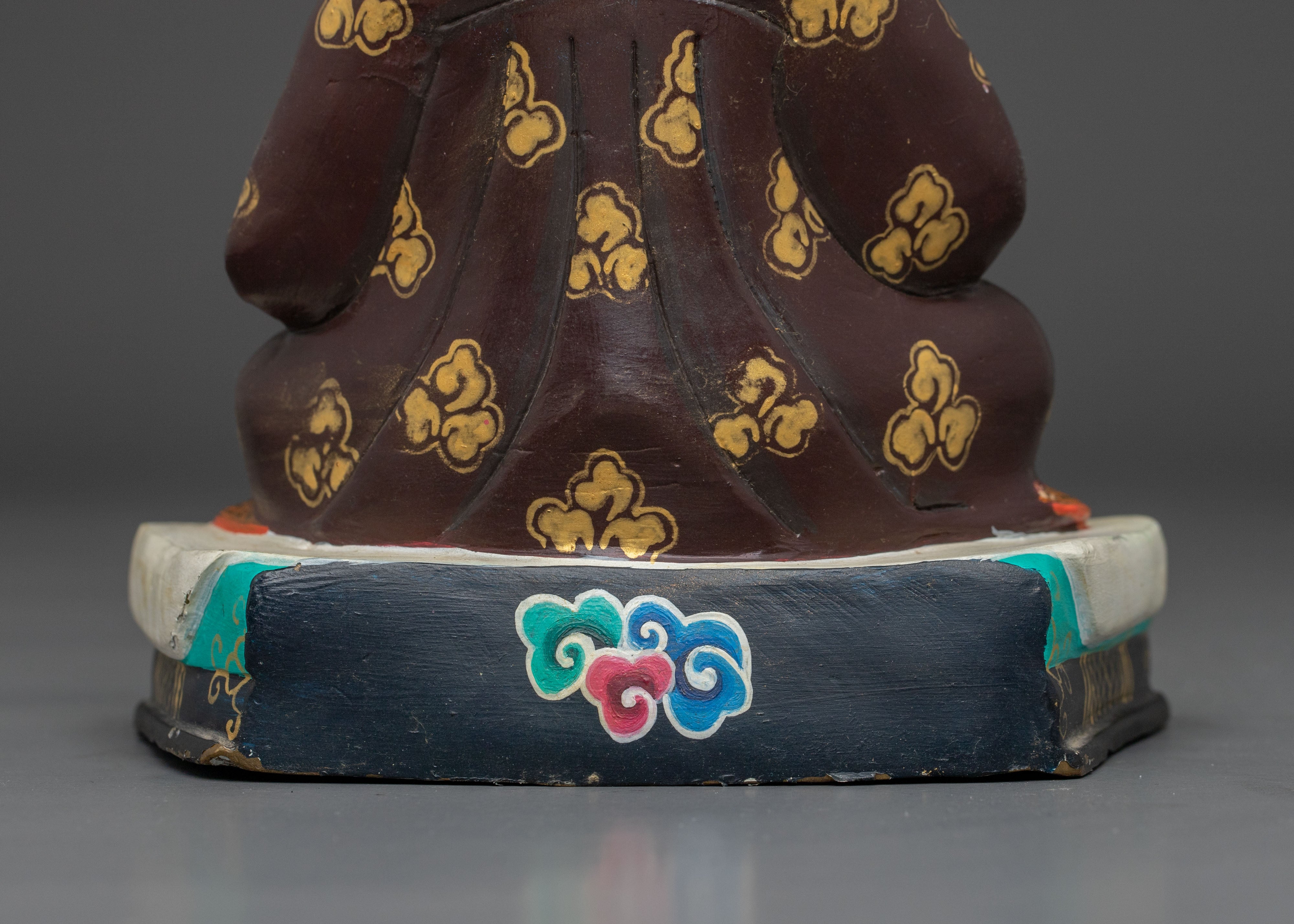 Marpa Buddhist Sacred Statue – Hand-Gilded Copper