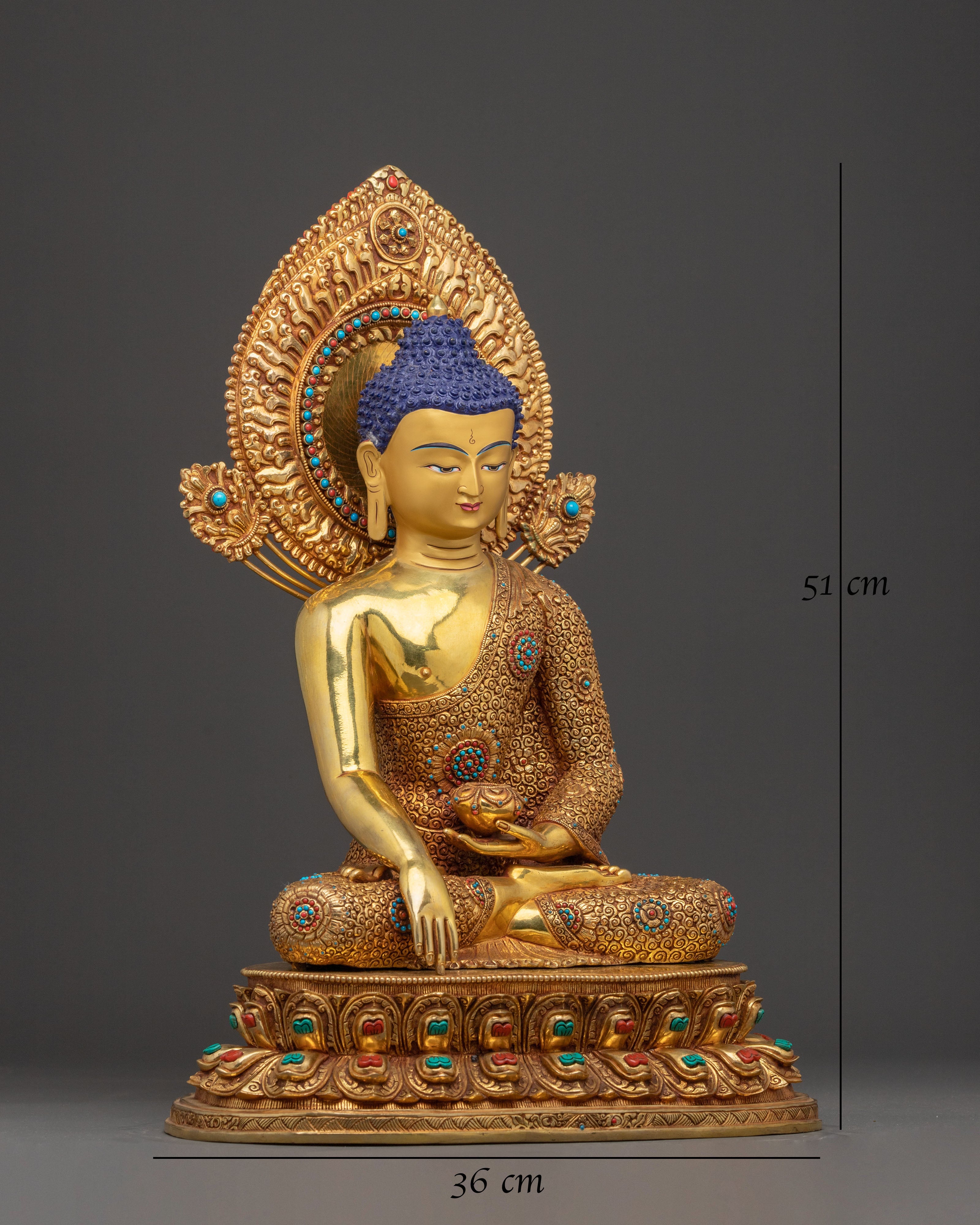 Master Piece Shakyamuni Buddha Enlightenment Statue