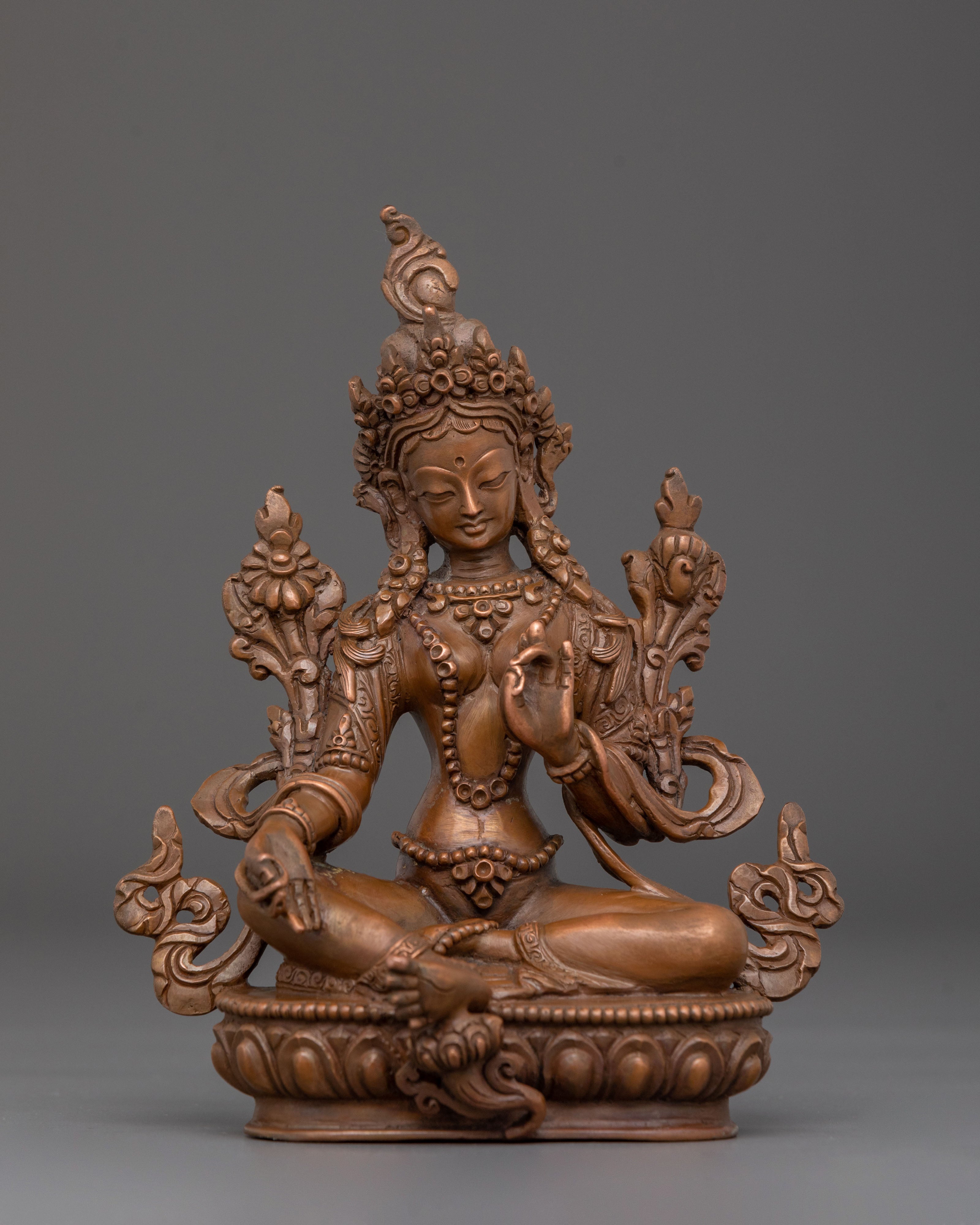 Green Tara Statue