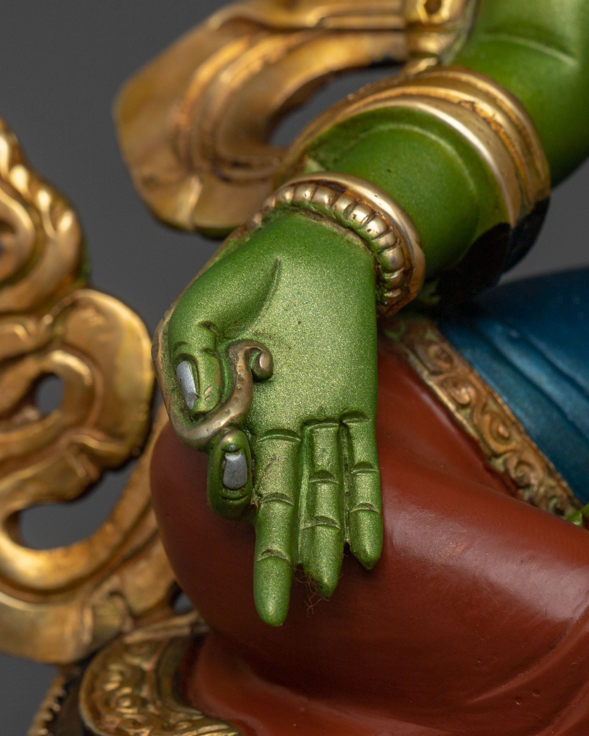 Green Tara's Blessing Statue | Sacred Decor