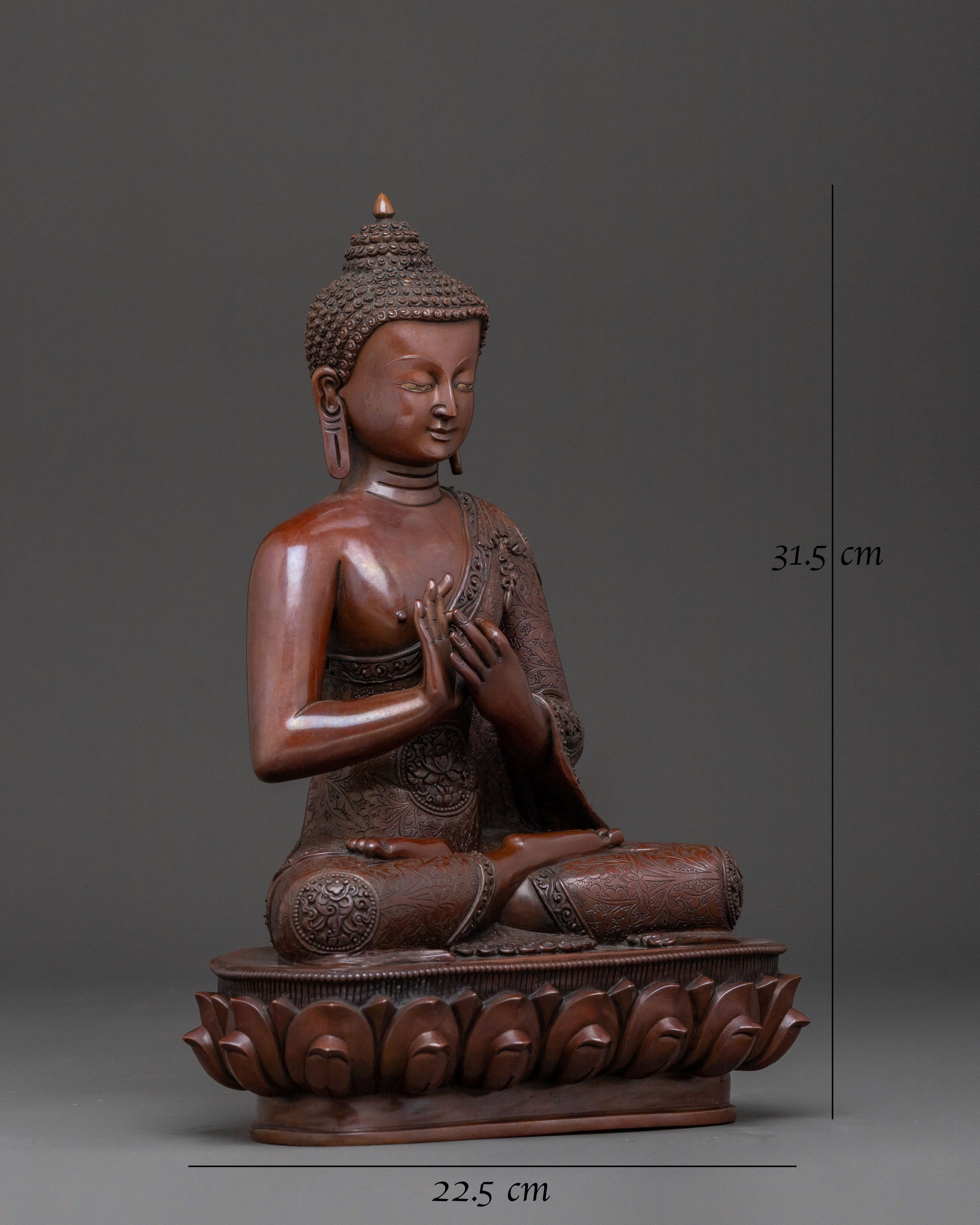 Vairocana Buddha Statue | Meditation Altar Decor