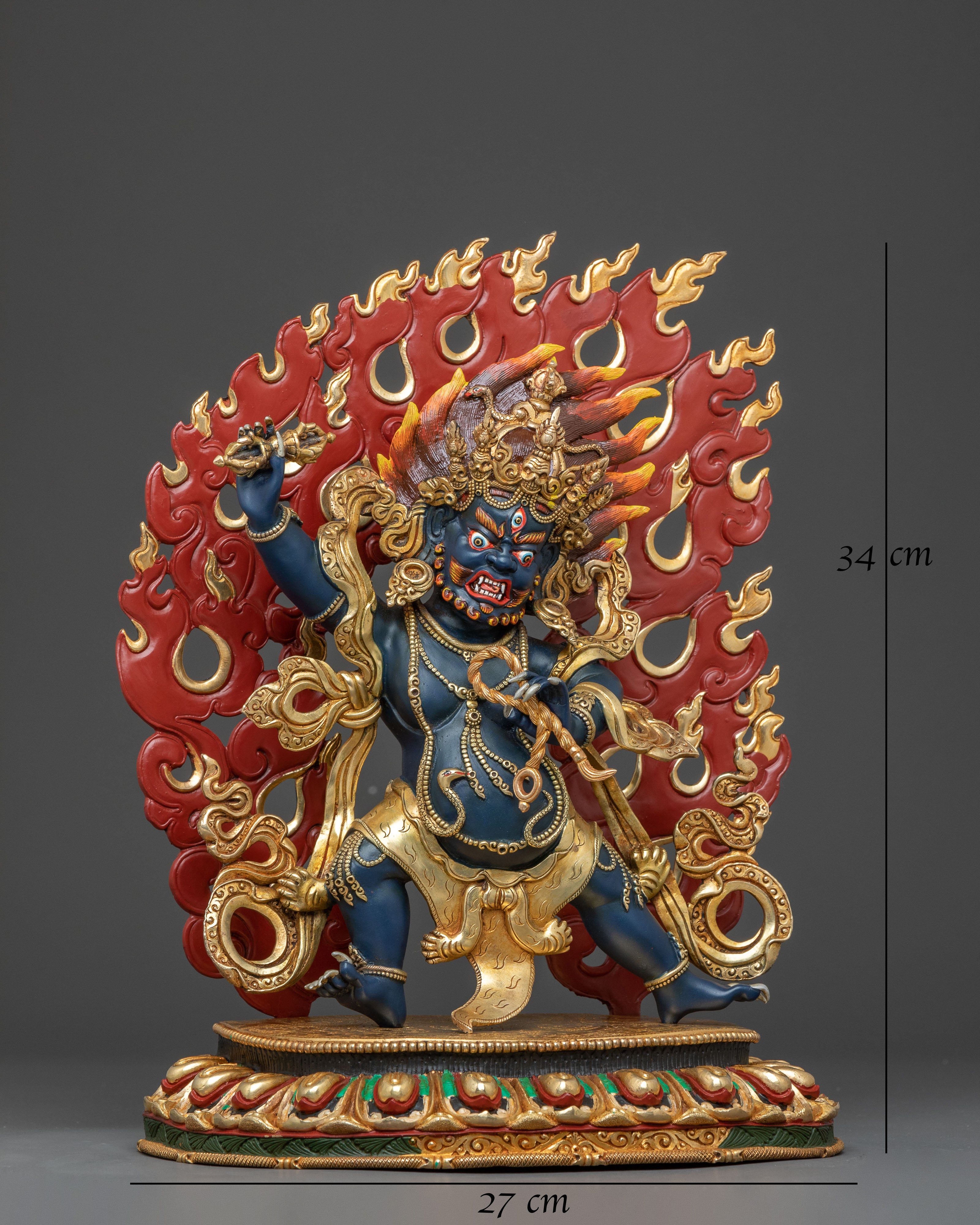 Sacred Statue of Vajrapani Bodhisattva | | Protector Deity of Strength