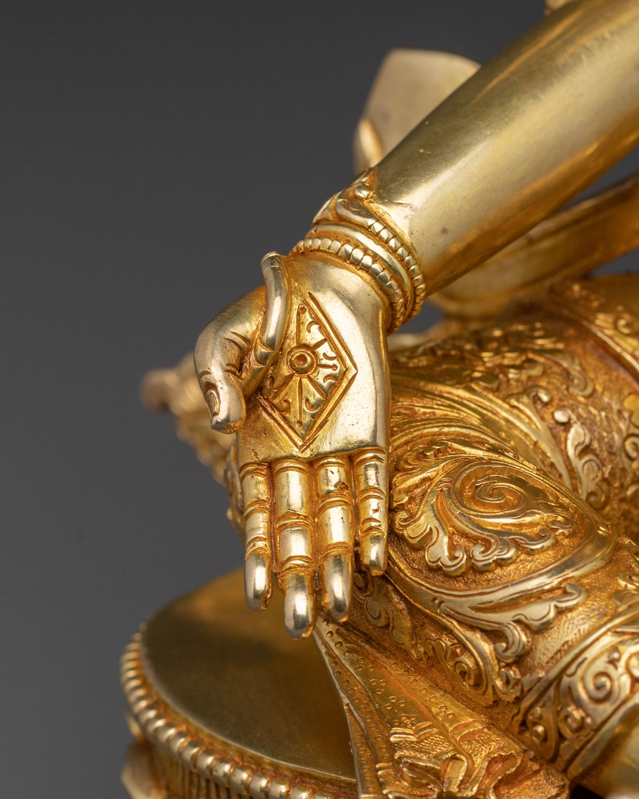 Green Tara Statue: Goddess of Compassion