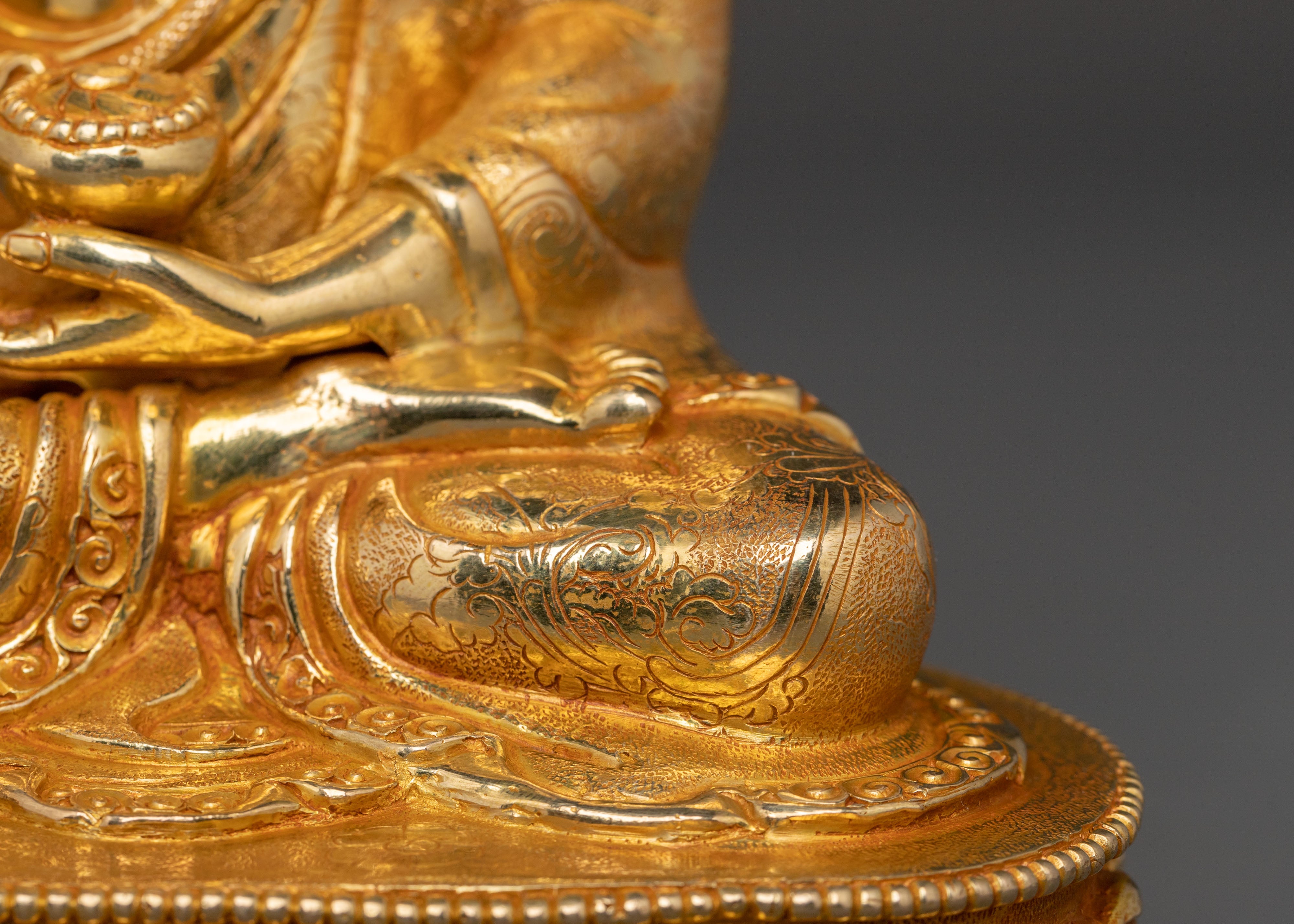 Handcrafted Statue of Shakyamuni Buddha | Spiritual Figurine