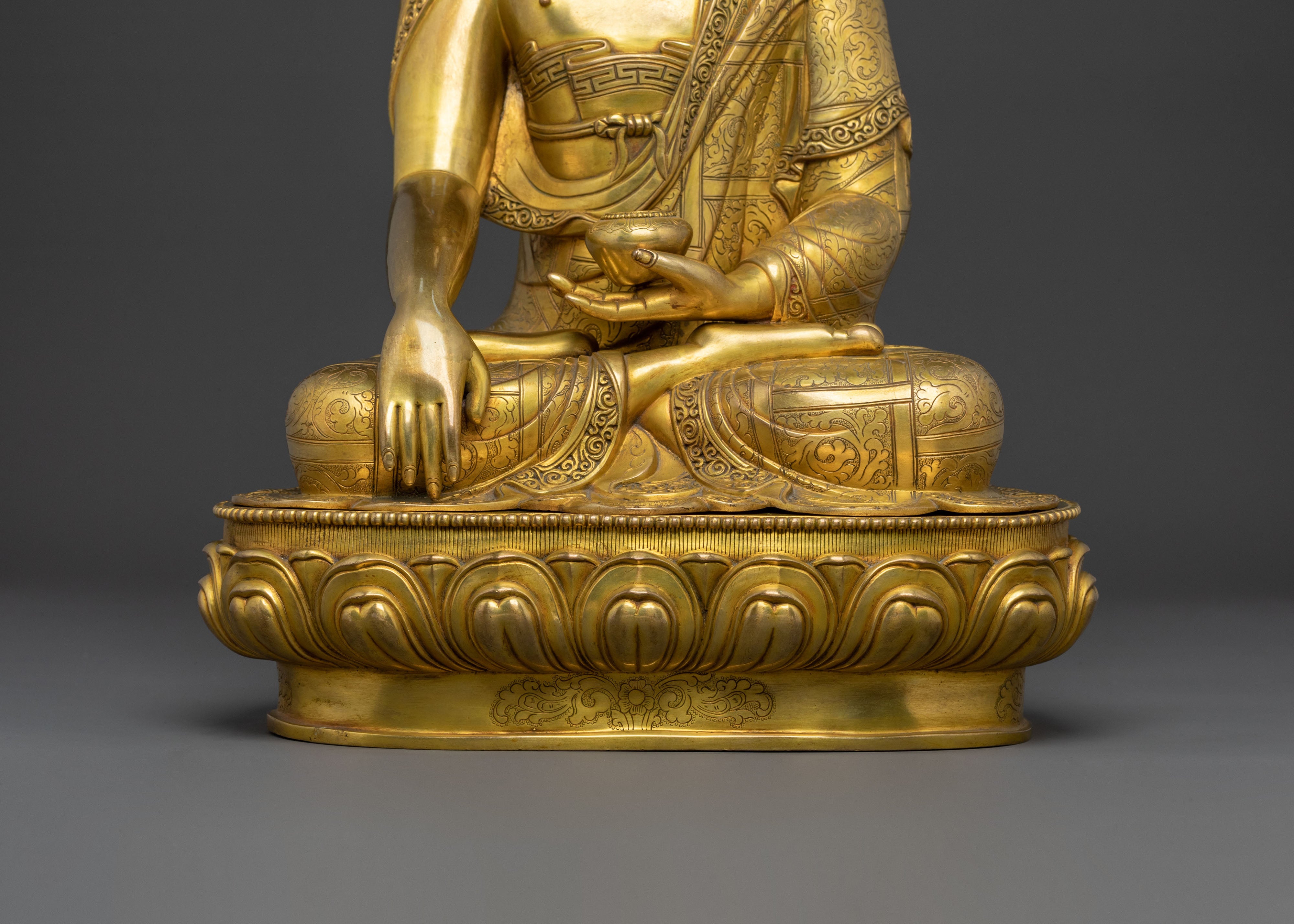 Shakyamuni Buddha Sacred Statue | Himalayan Figurine