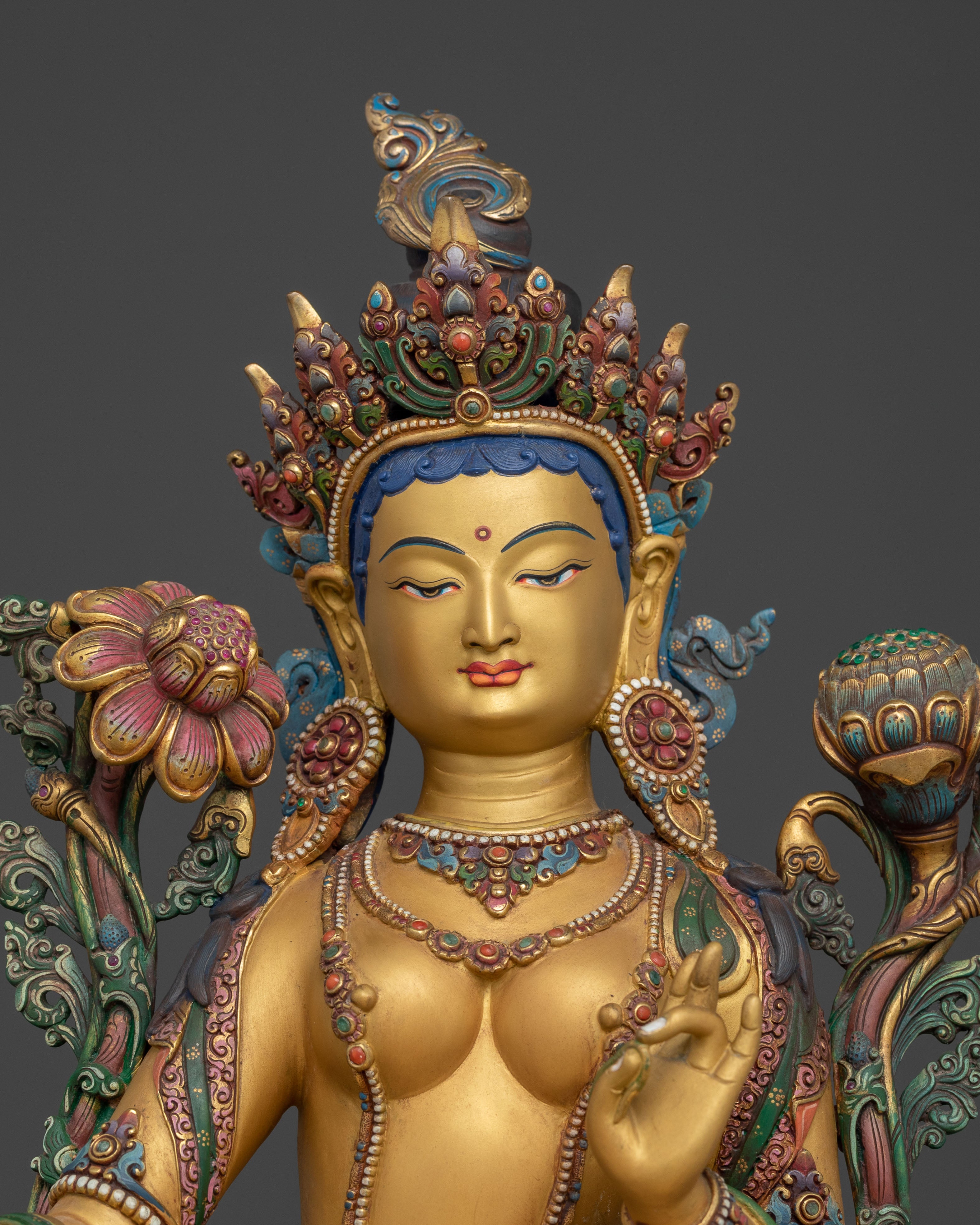 Green Tara Compassionate Mother Statue
