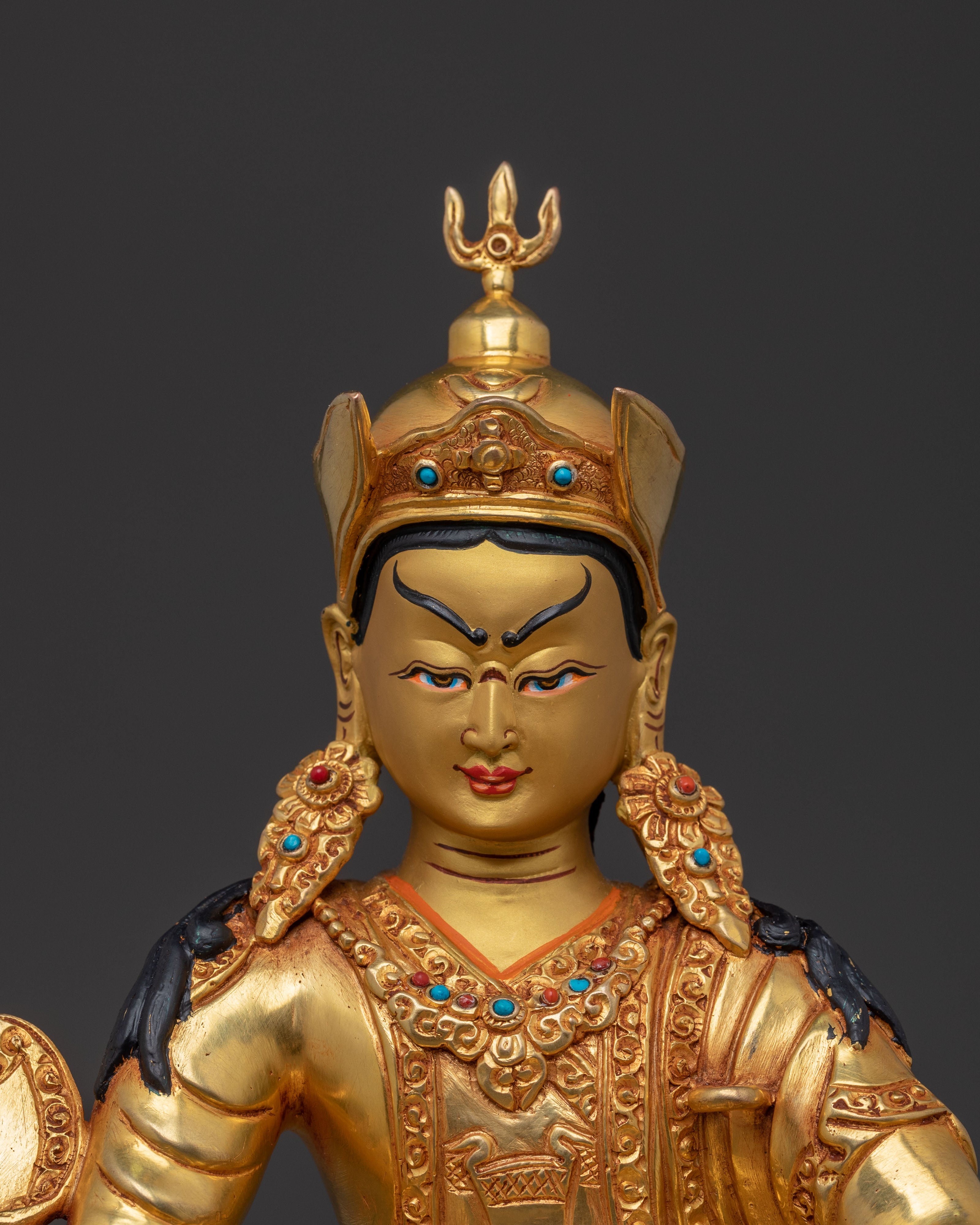 Guru Rinpoche Divine Statue | Wisdom & Enlightenment