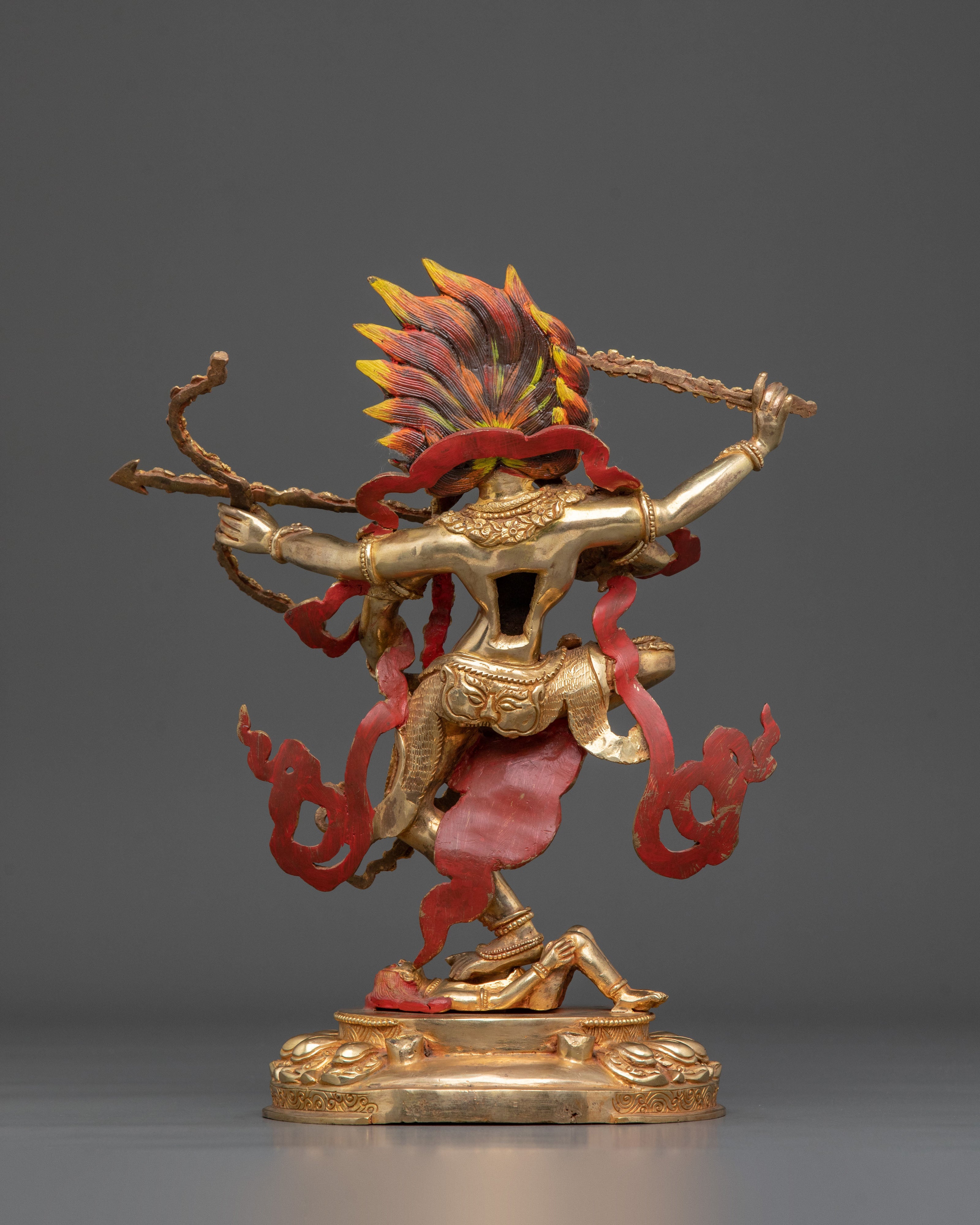 Handmade Kurukulla Buddhist Statue | Protector Figurine