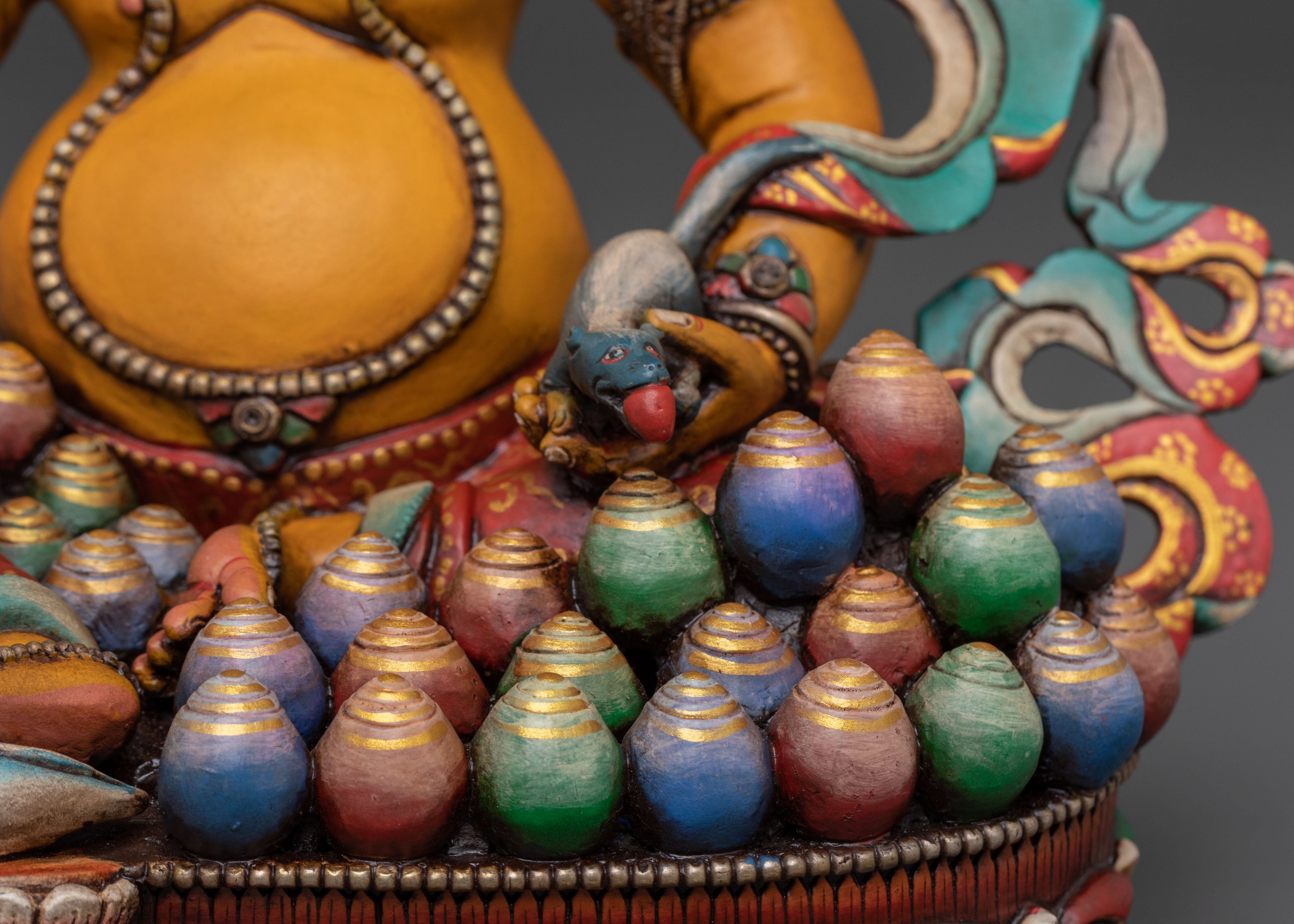 Dzambhala Statue | Tibetan Buddhist Wealth God