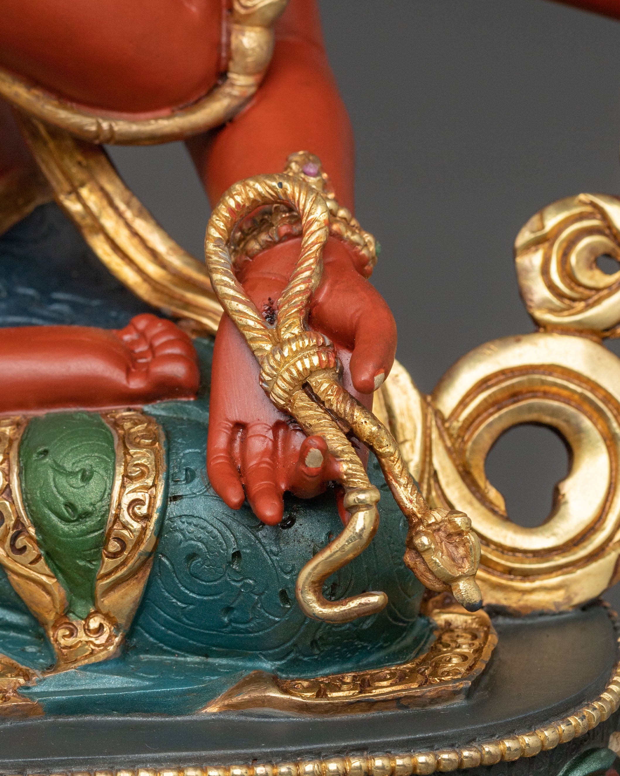 Maha Manjushri Copper Statue | Meditation Altar Decor