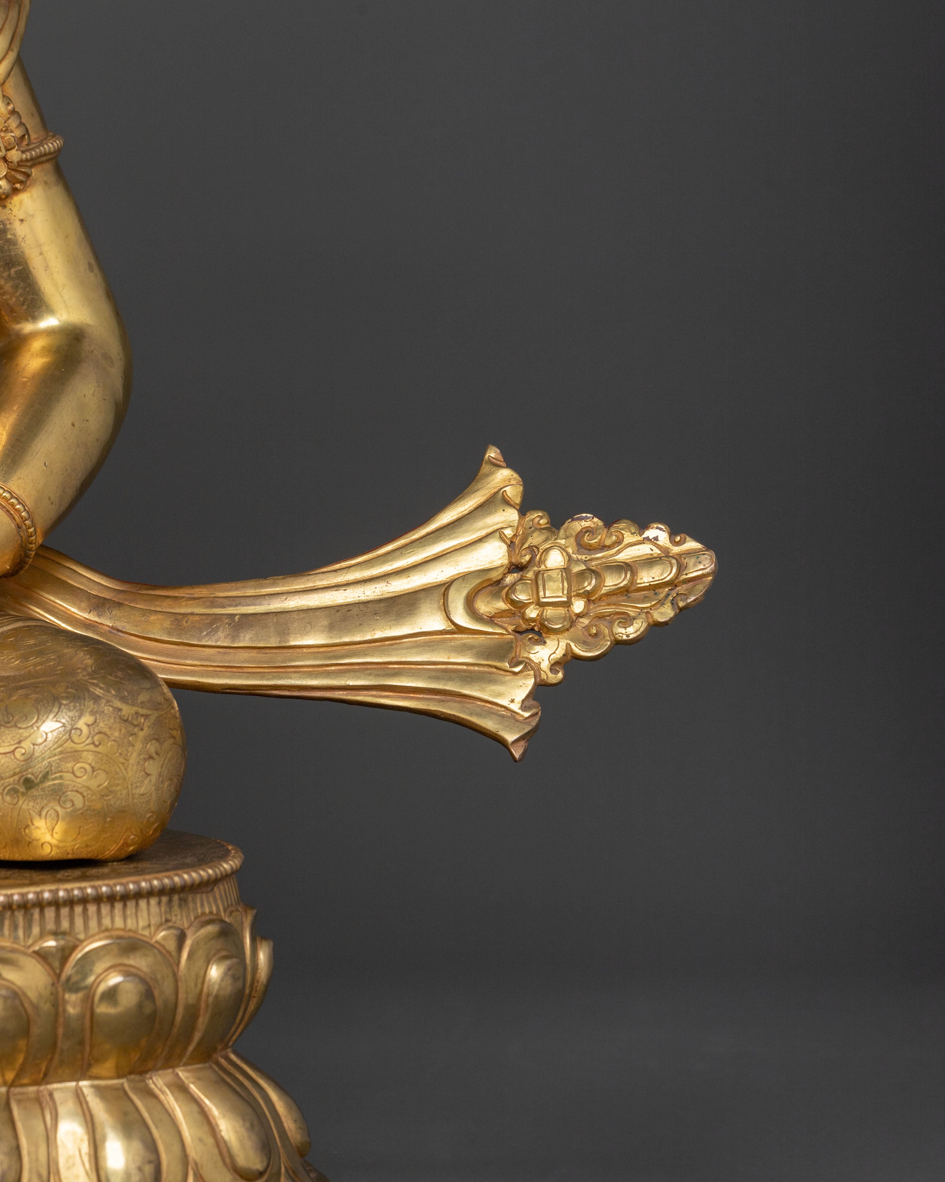 Vajrasattva Traditional Statue | Altar Decor
