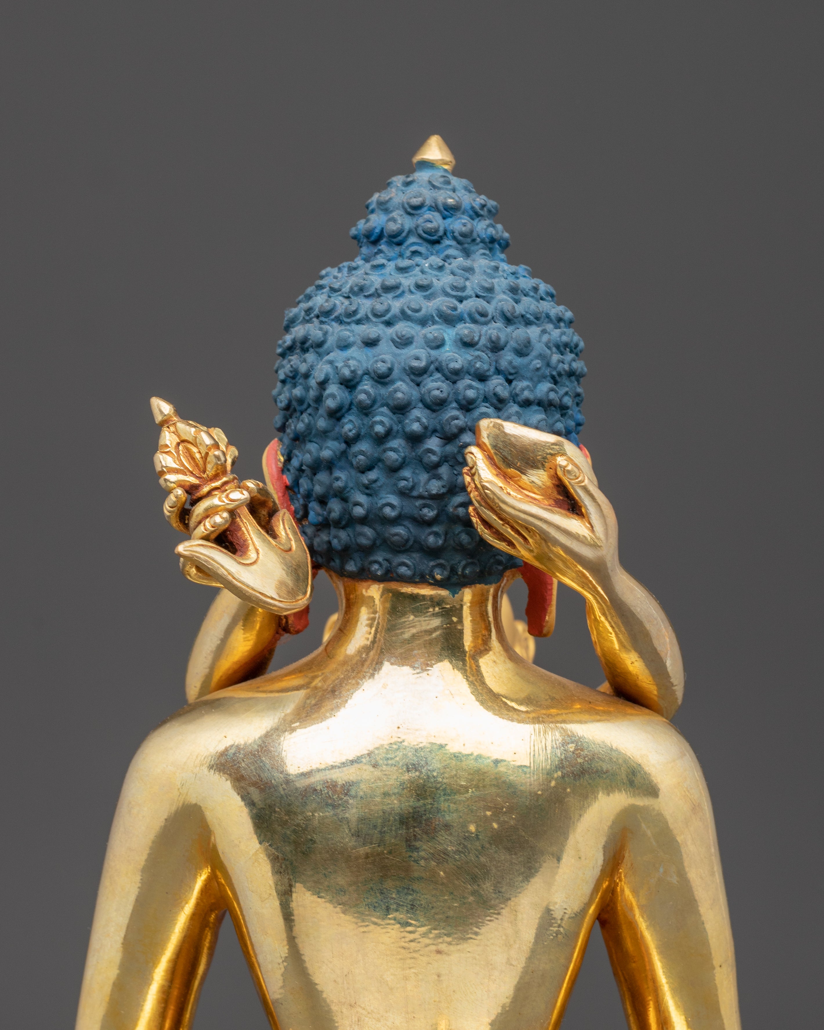 Statue of Buddha Samanthabhadra with Samanthabhadri