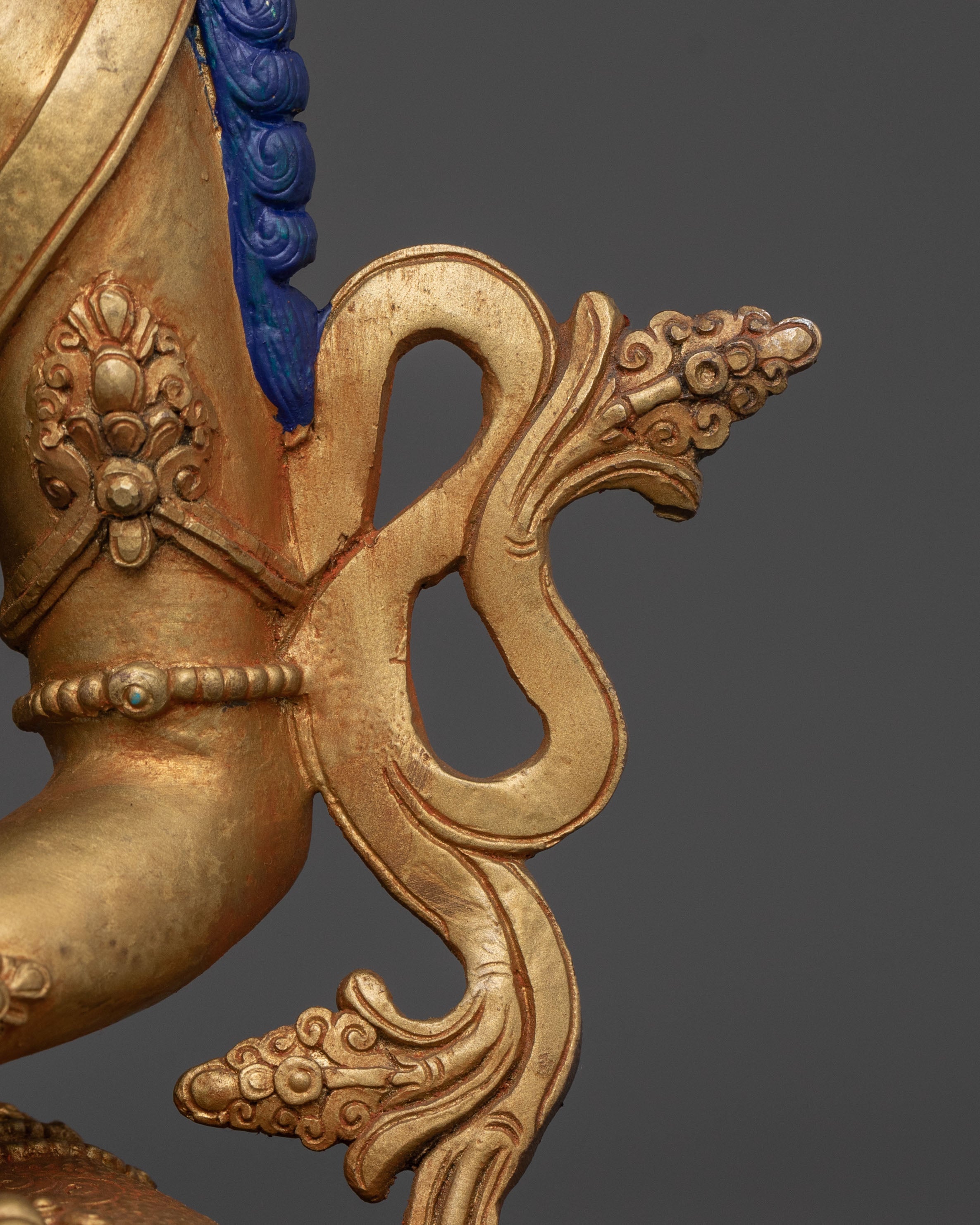 Crown Shakyamuni Statue | Sacred Altar Decor