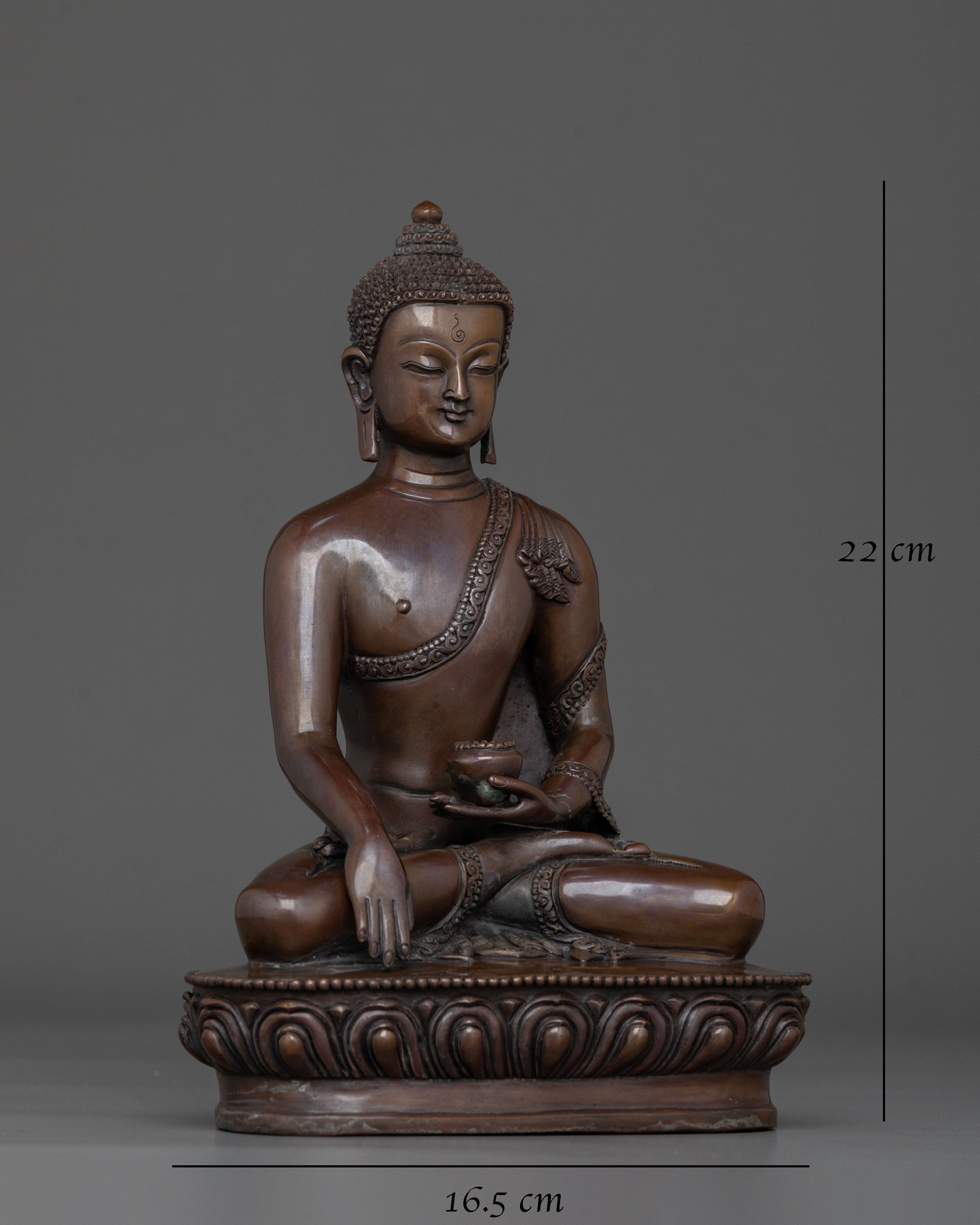 Shakyamuni Buddha Sacred Himalayan Sculpture