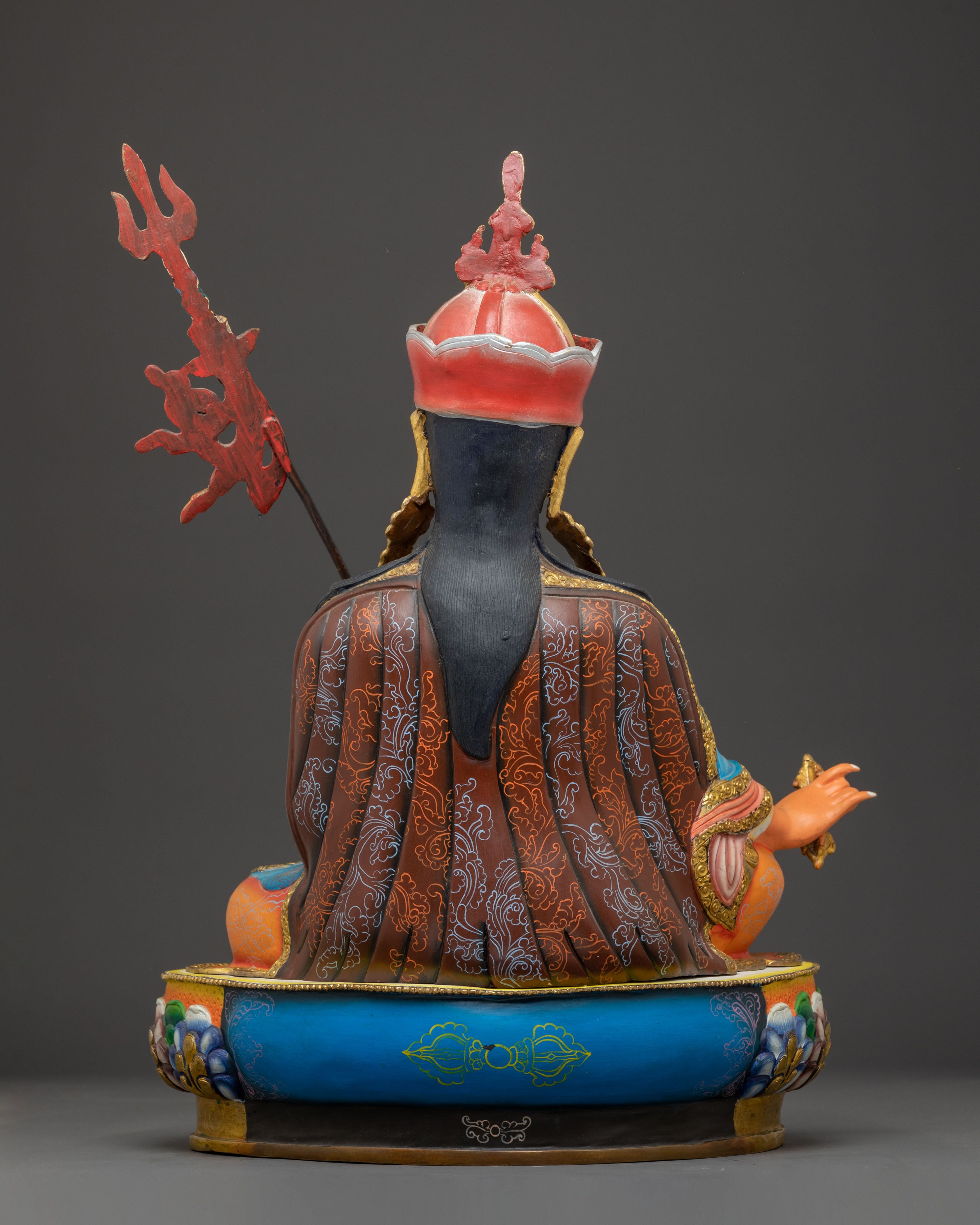 Handcrafted Copper Padmasambhava Statue | Lotus-Born Master