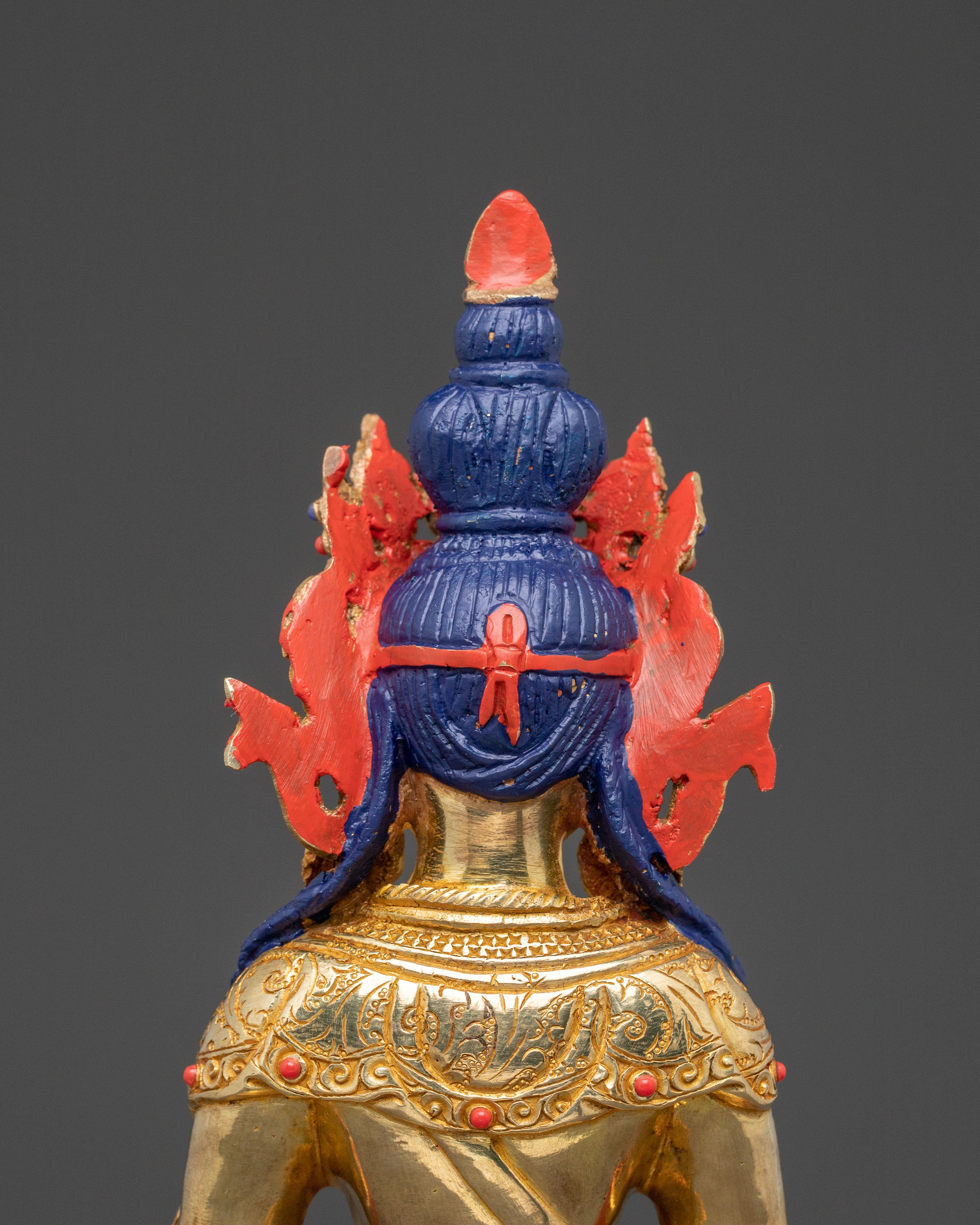 Amitayus Buddha Statue: Sacred Figure for Decor