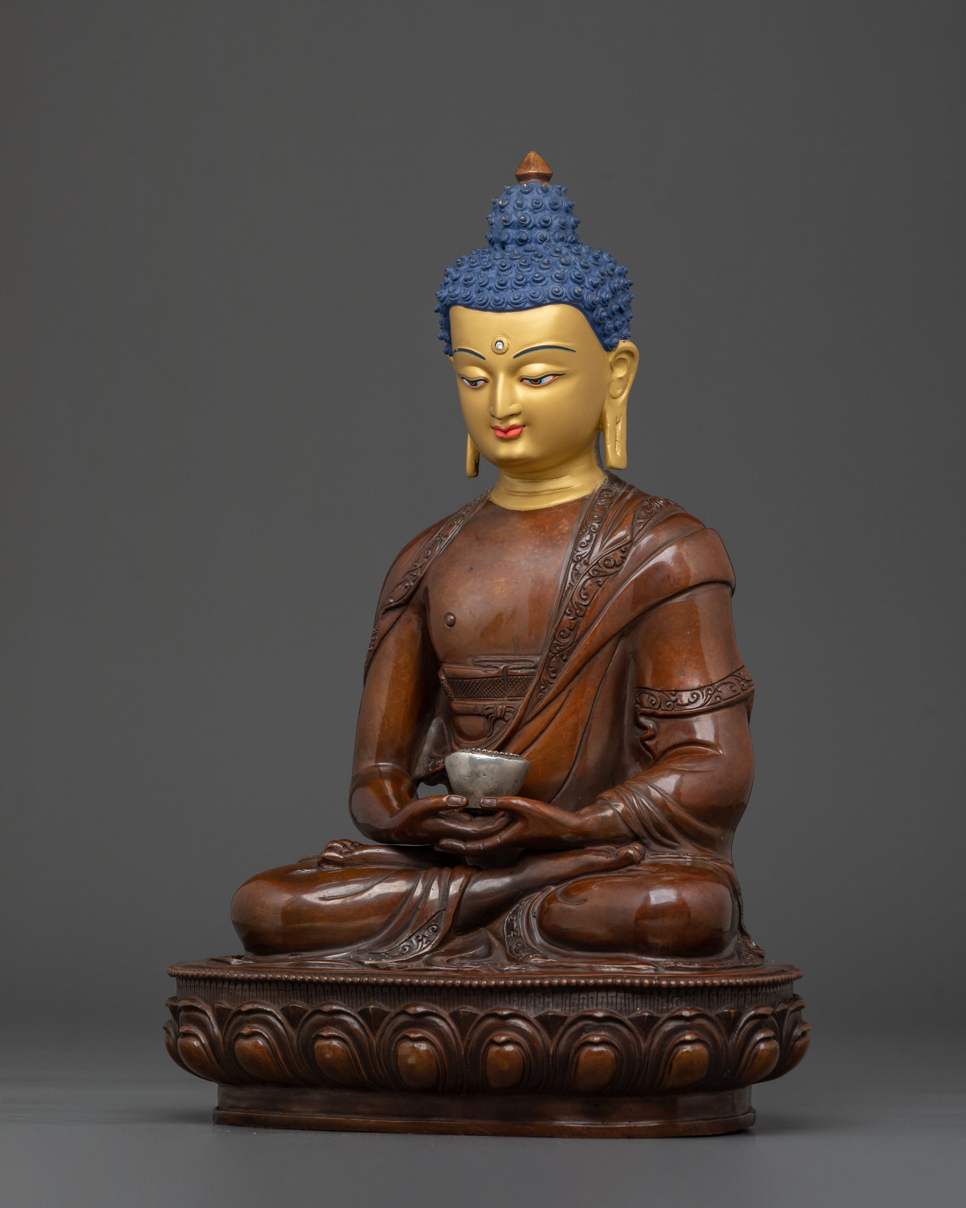 Amitabha Buddha Sacred Statue | Radiant Serenity